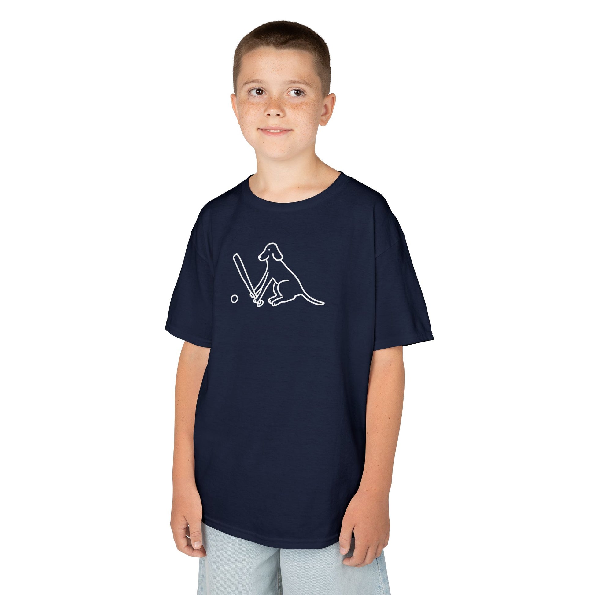 Baseball Dog | Kids Tee | Summer Collection