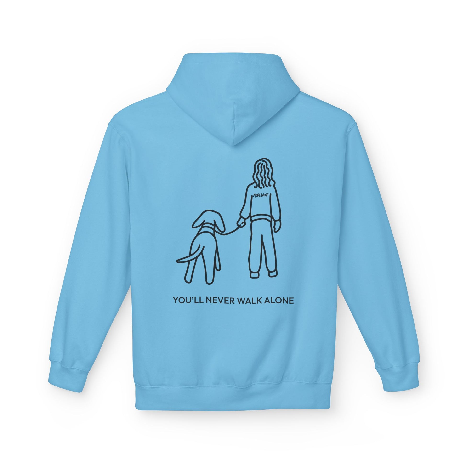 You'll Never Walk Alone (Back Print) | Softstyle Fleece Hoodie