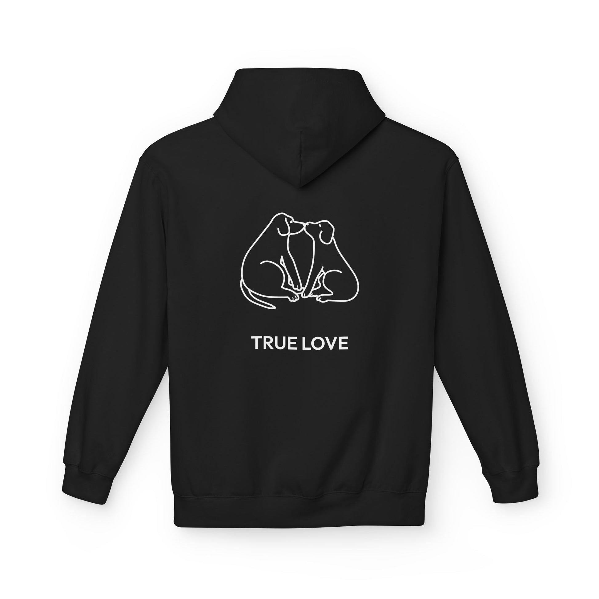 True Love — Softstyle Fleece Hoodie (Back Print)