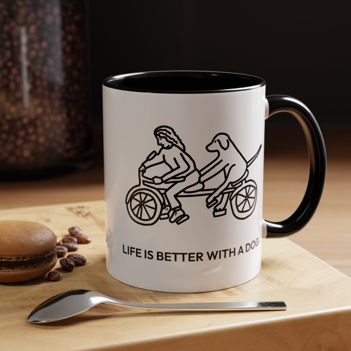 Life Is Better With A Dog | Coffee Mug (11 oz.) | Life Is Better With A Dog Collection