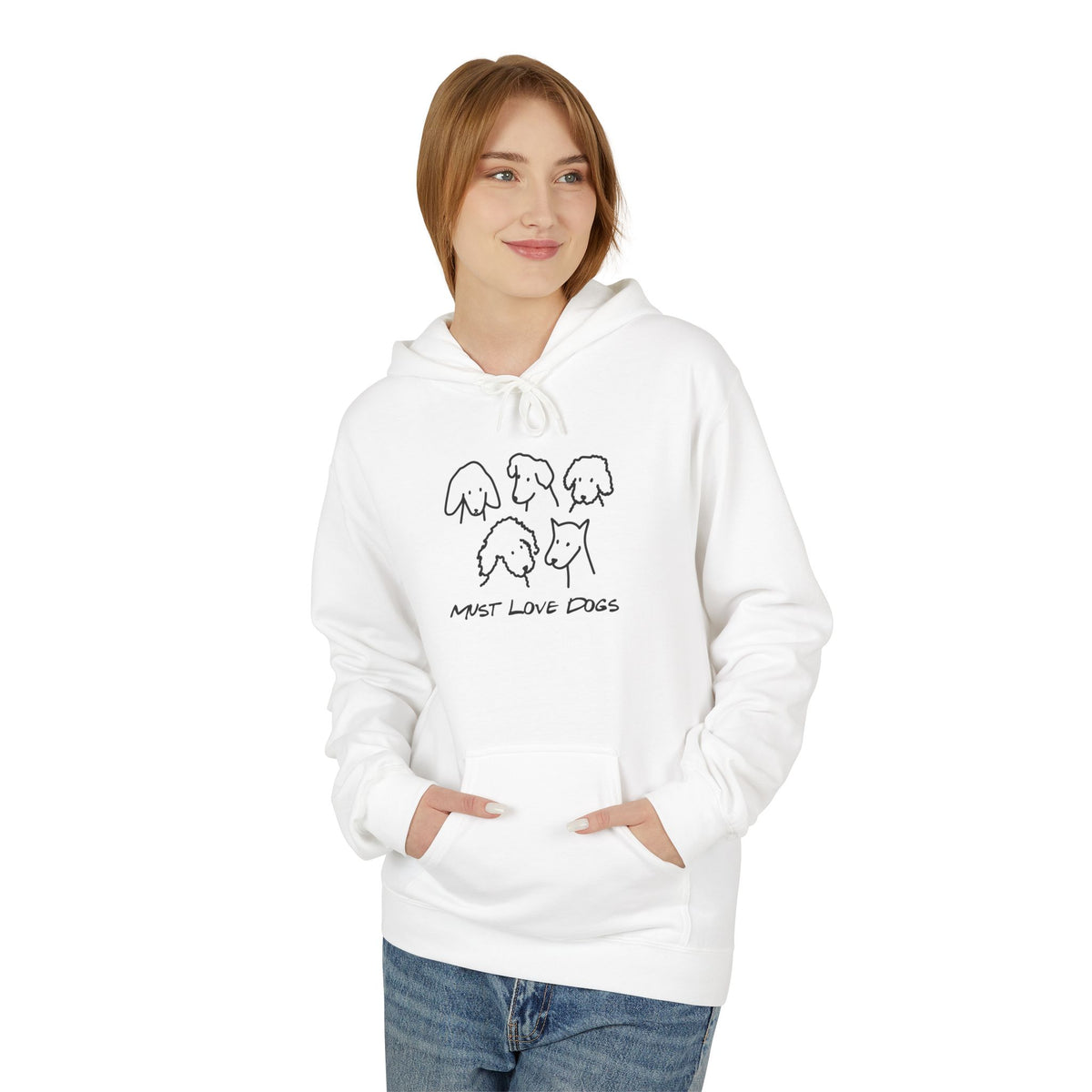 Must Love Dogs | Softstyle Fleece Hoodie