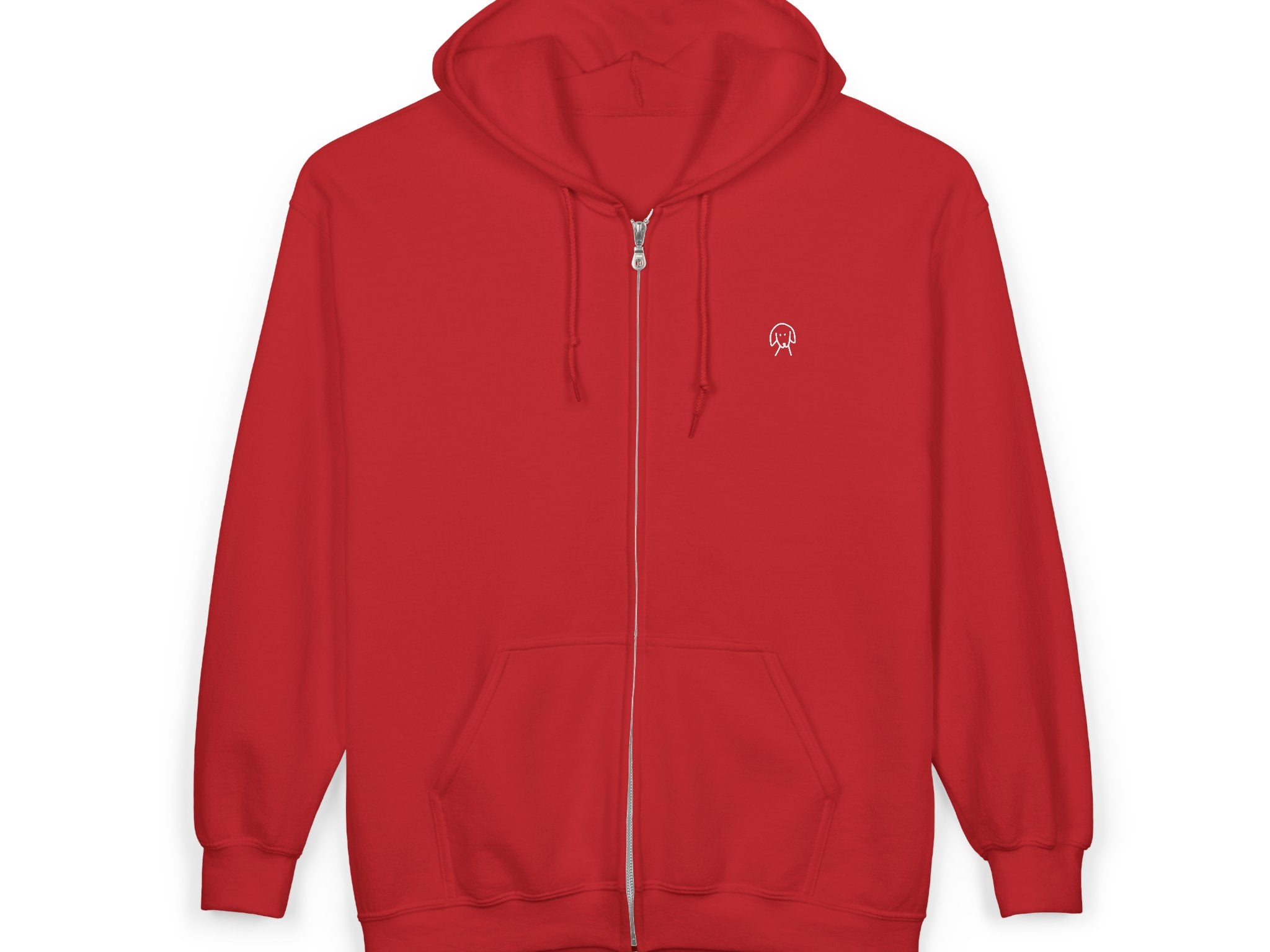 Life is Better with a Dog -- Beach (Back Print) | Morewoof Full Zip Hoodie for Dog Lovers | Life Is Better With A Dog Collection | Summer Collection