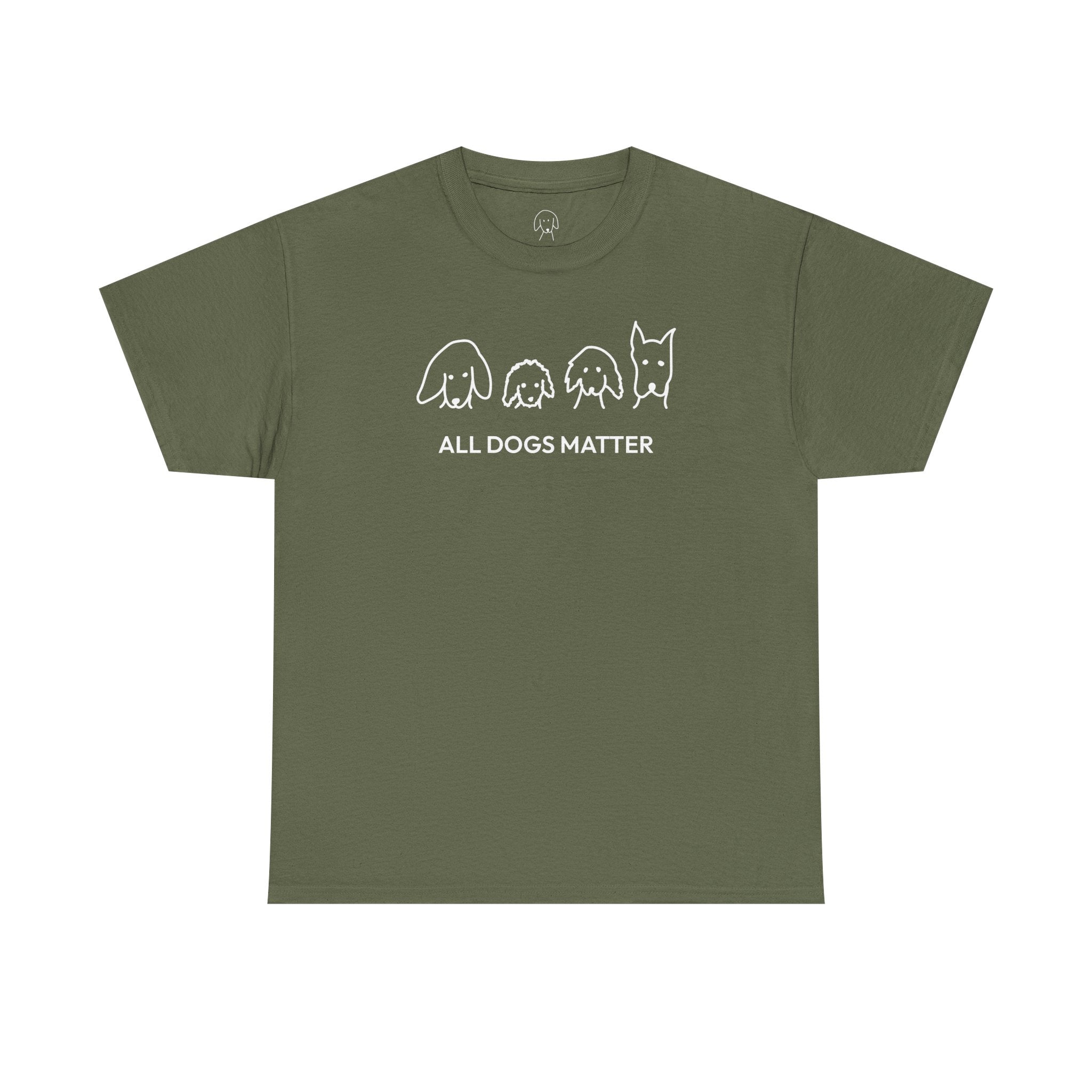 All Dogs Matter | Soft Cotton Tee | Rescue Collection