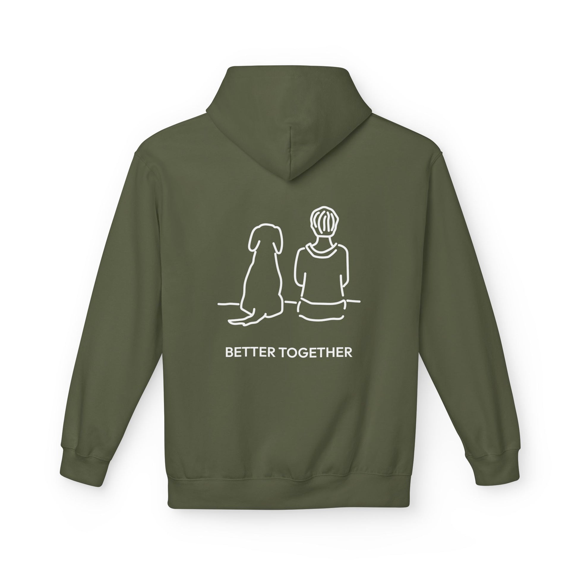 Better Together (Back Print)| Softstyle Fleece Hoodie