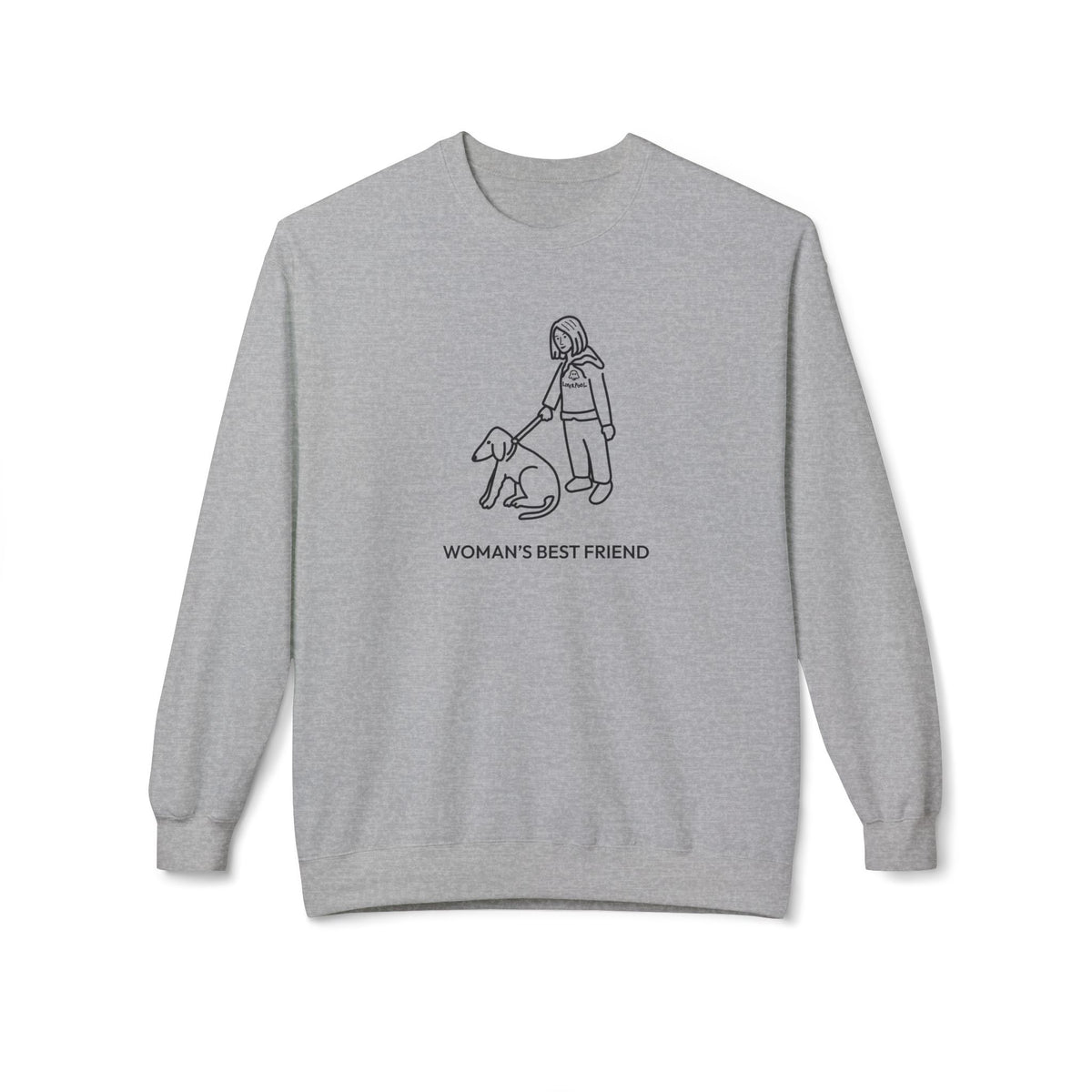 Woman's Best Friend | Soft Fleece Sweatshirt