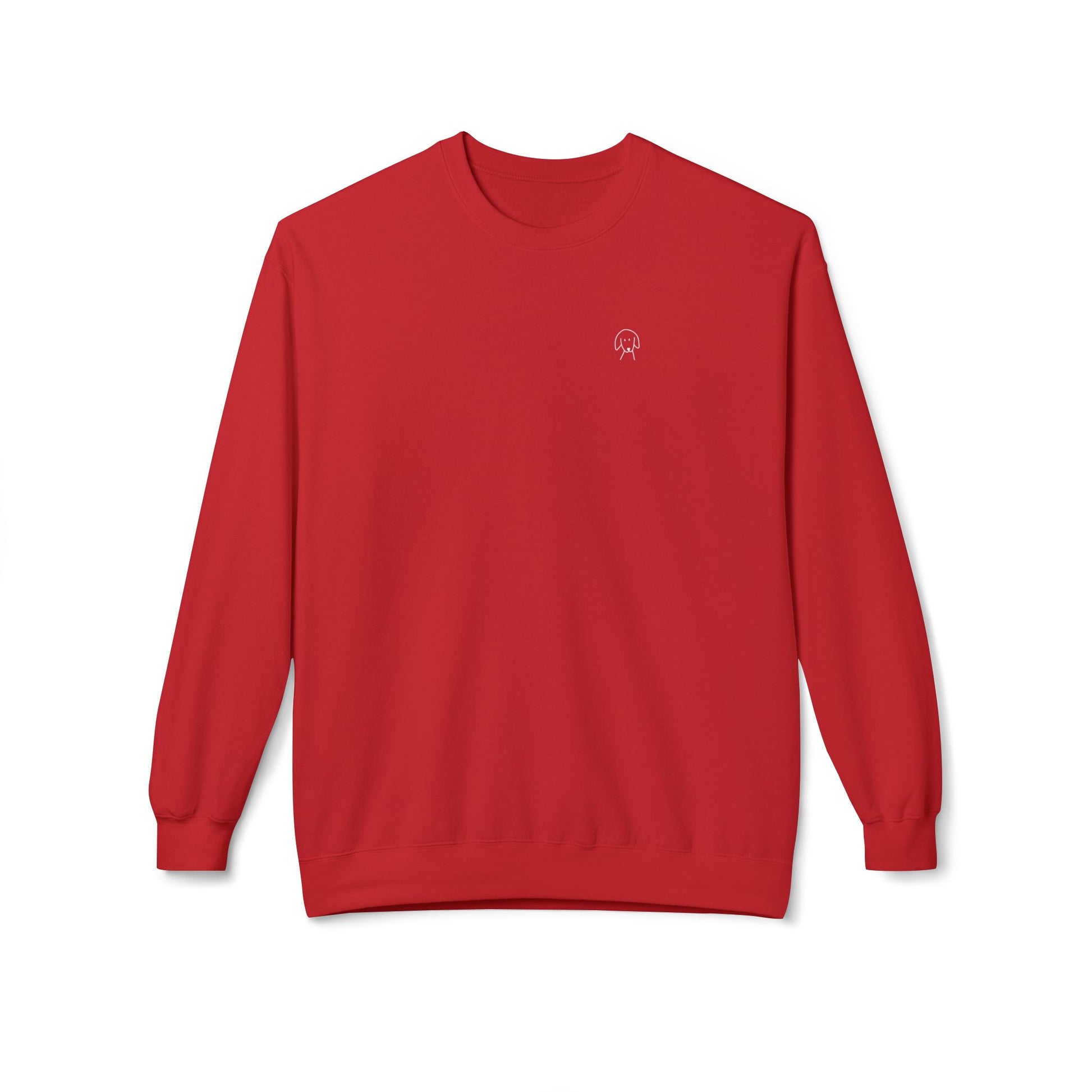 Life Is Better With A Dog -- Hiking (Back Print) | Soft Fleece Sweatshirt | Life Is Better With A Dog Collection