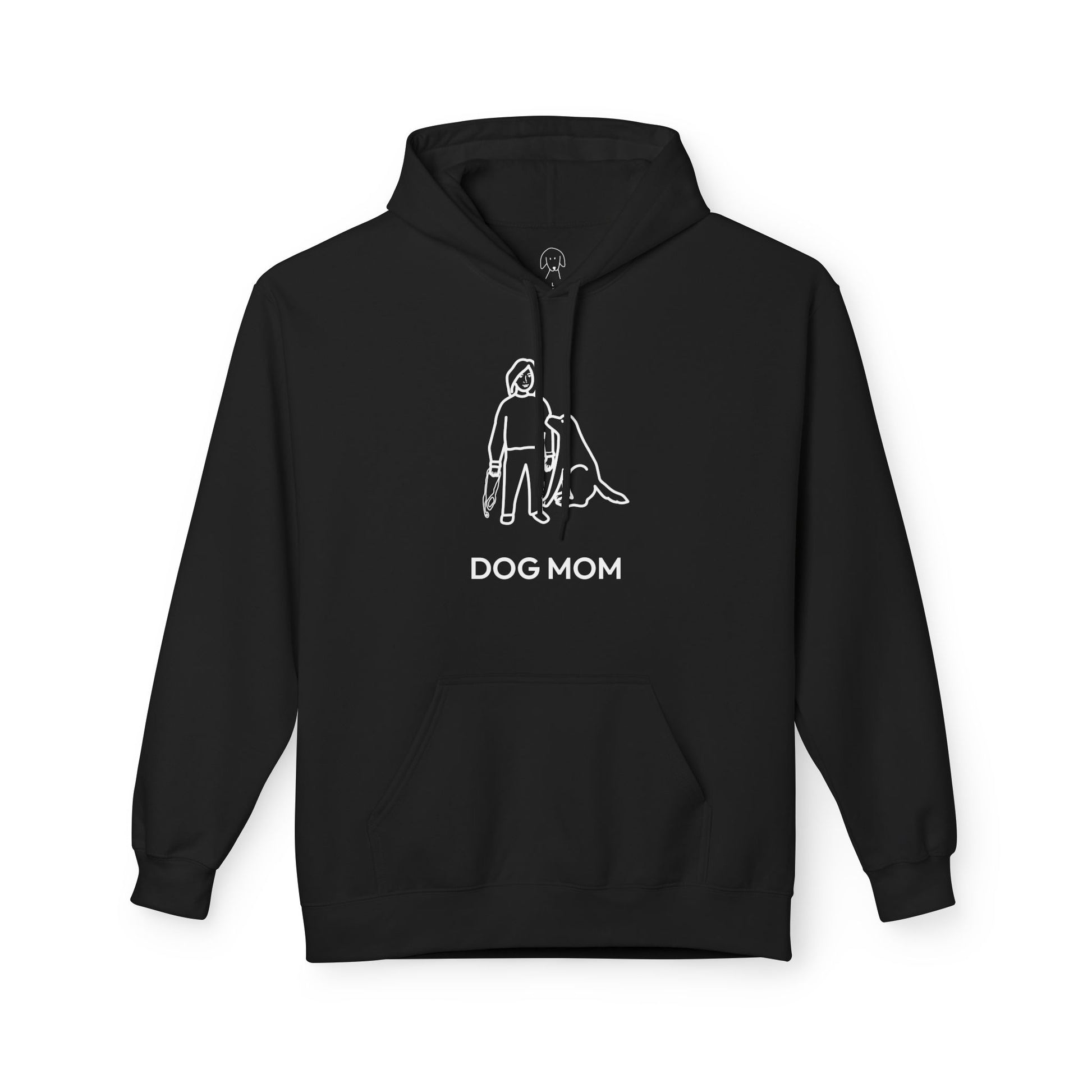 Dog Mom | Softstyle Fleece Hoodie