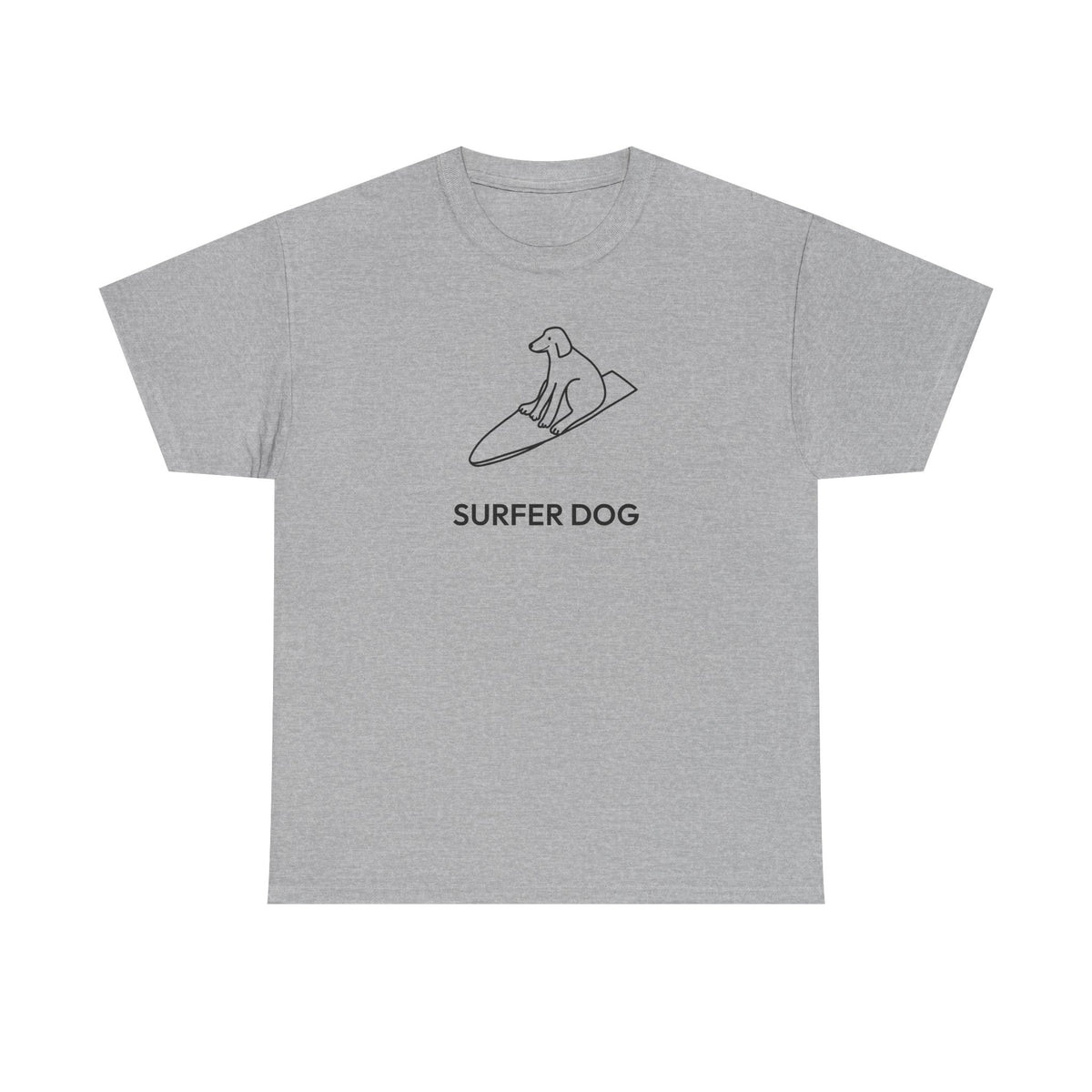 Surfer Dog | Soft Cotton Tee | Summer Collection
