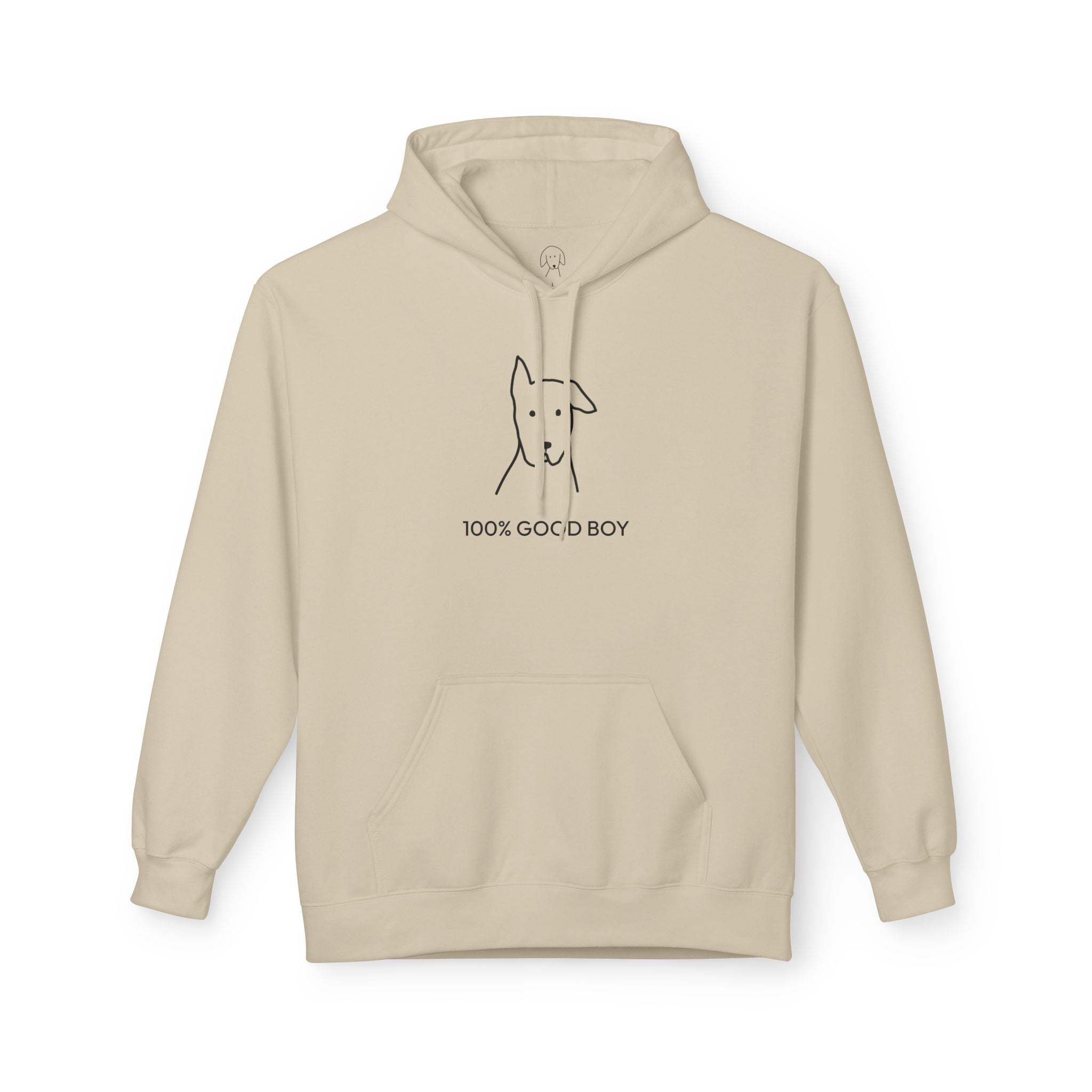 100% Good Boy | Softstyle Fleece Hoodie | Rescue Collection