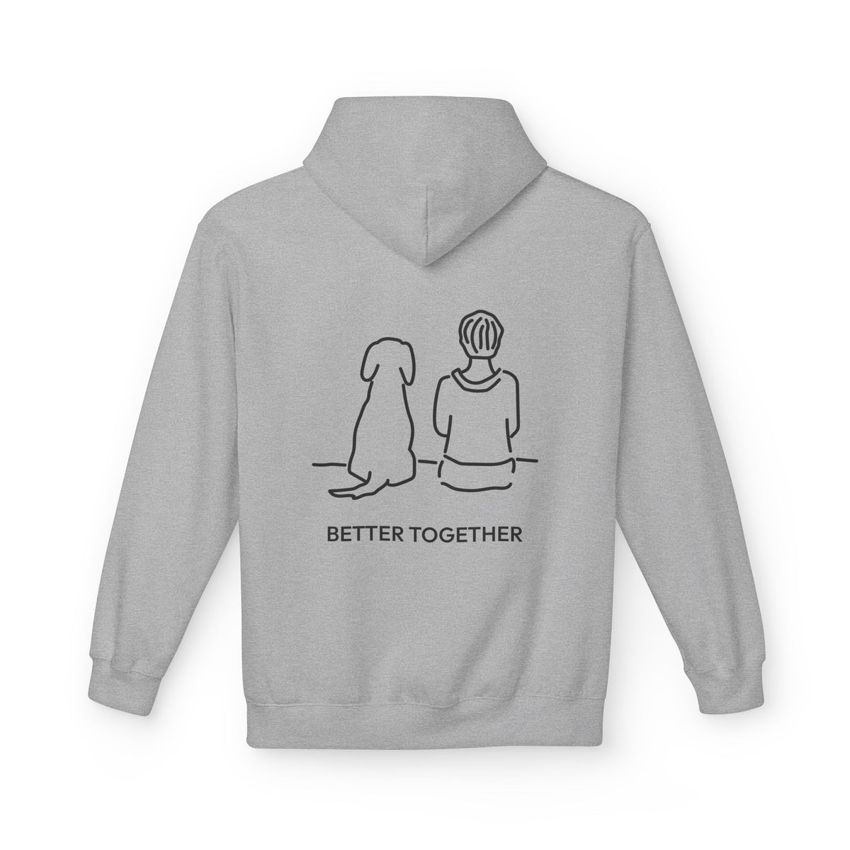 Better Together (Back Print)| Soft Fleece Hoodie