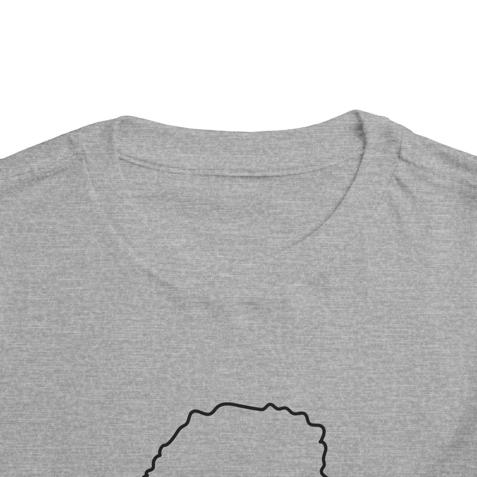 "Curly" |Toddler Short-Sleeved Tee | Face Time Collection
