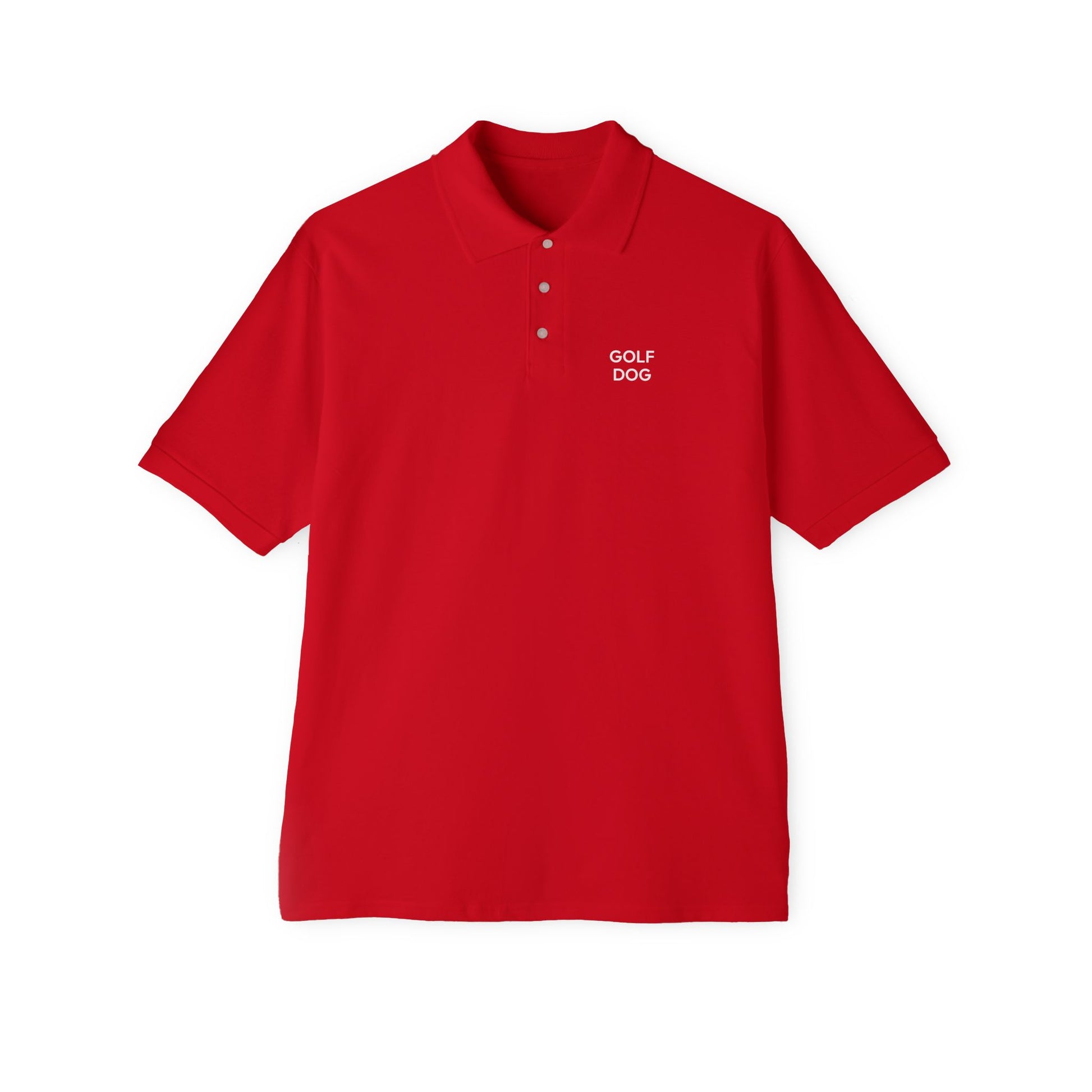 "Golf Dog" Polo Shirt | Men's Piqué Polo | Summer Collection