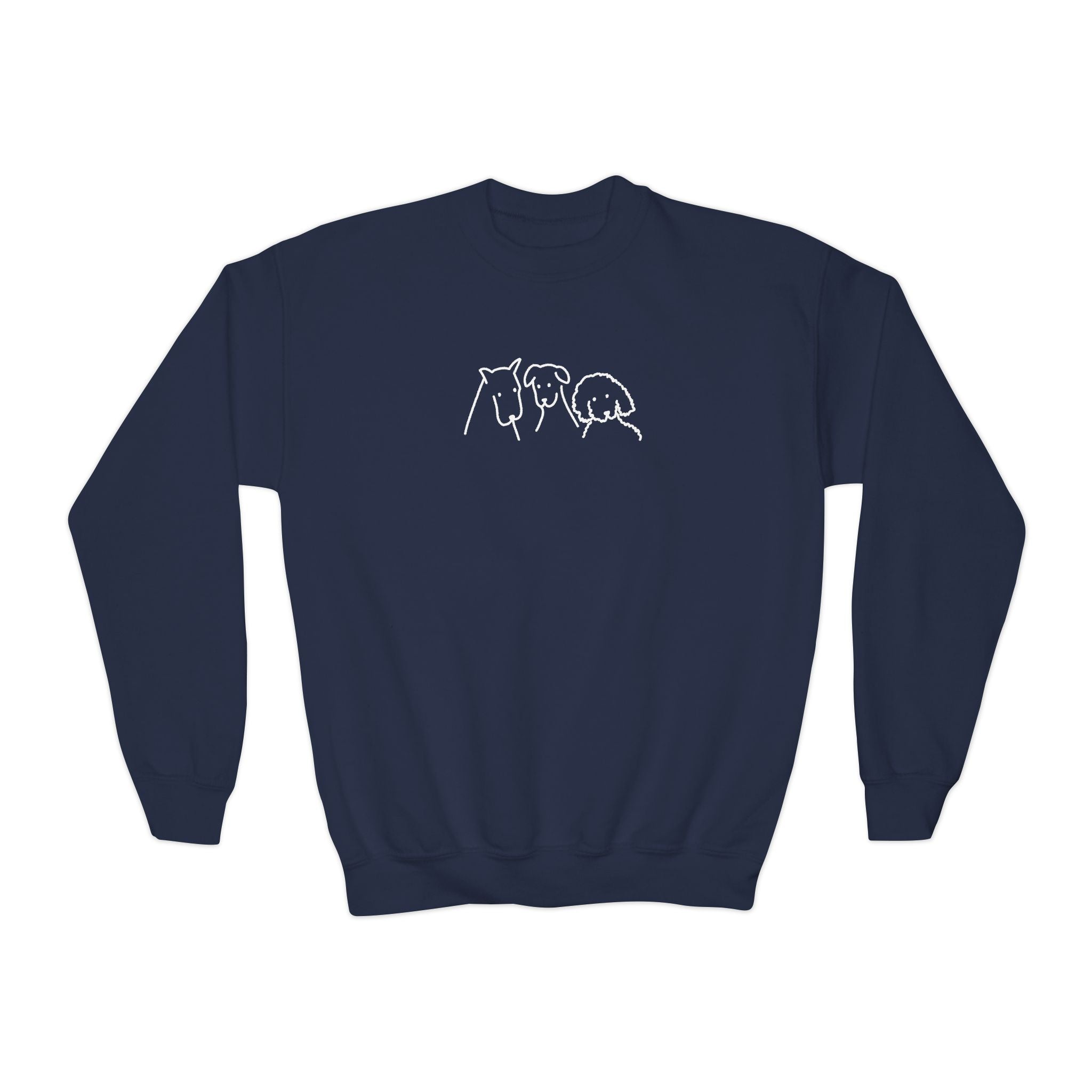 Three Dogs | Youth Sweatshirt