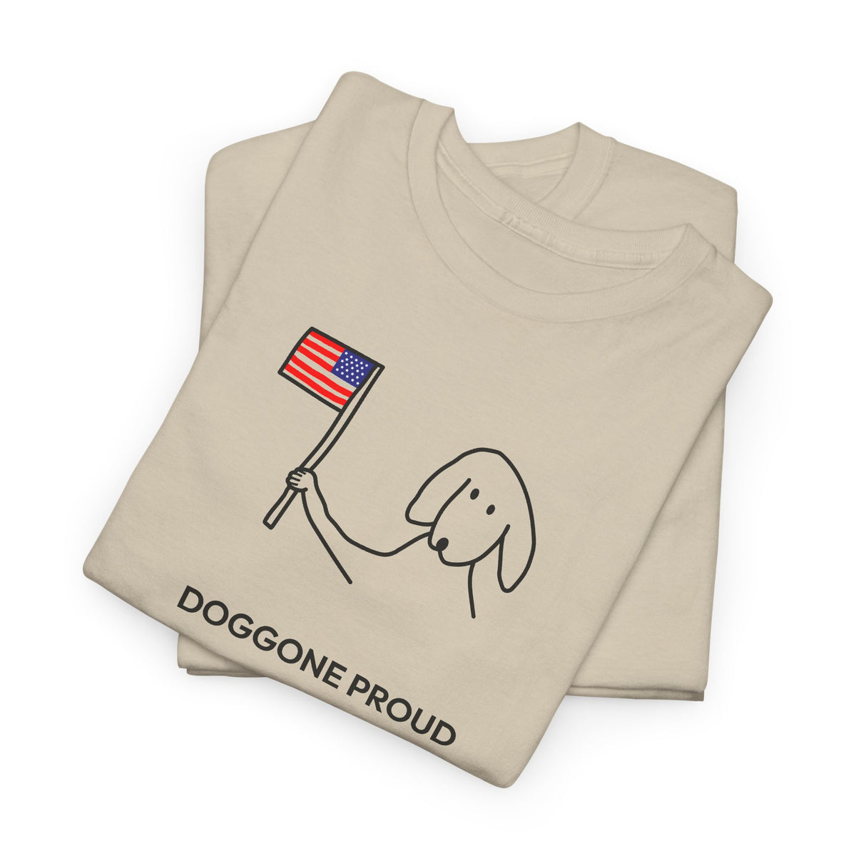 Doggone Proud | Soft Cotton Tee | Color Collection