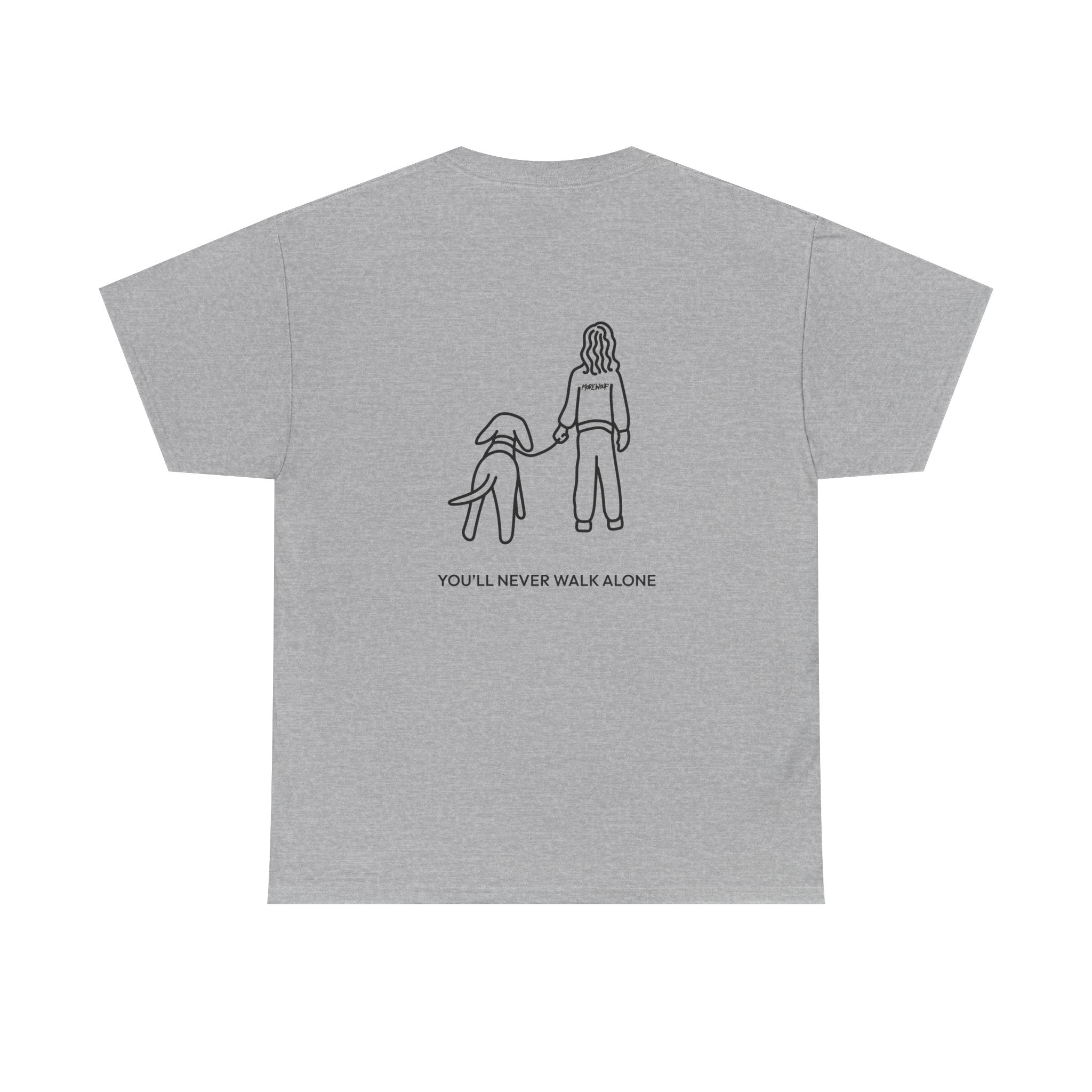 You'll Never Walk Alone (Back Print) | Soft Cotton Tee
