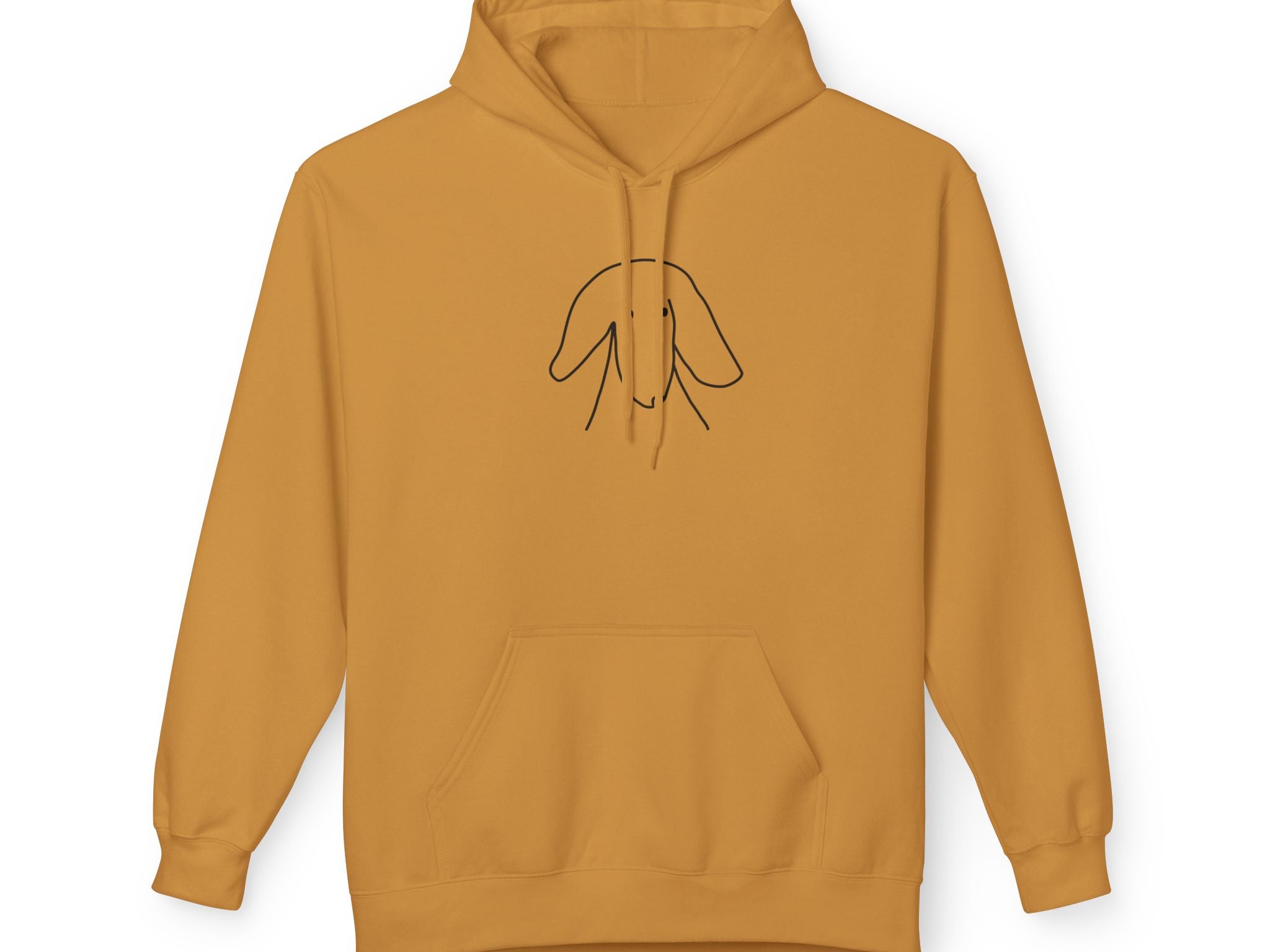 "Sideways Glance" | Soft Fleece Hoodie | Face Time Collection