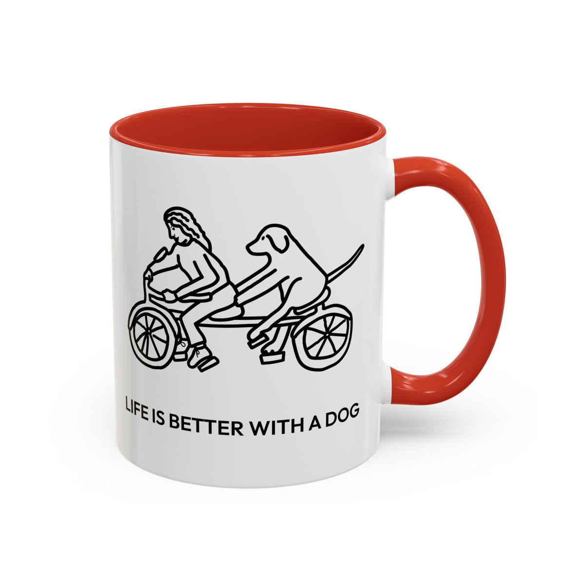 Life Is Better With A Dog | Coffee Mug (11 oz.) | Life Is Better With A Dog Collection