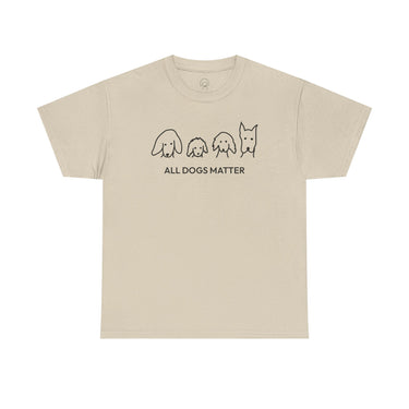 All Dogs Matter | Soft Cotton Tee | Rescue Collection