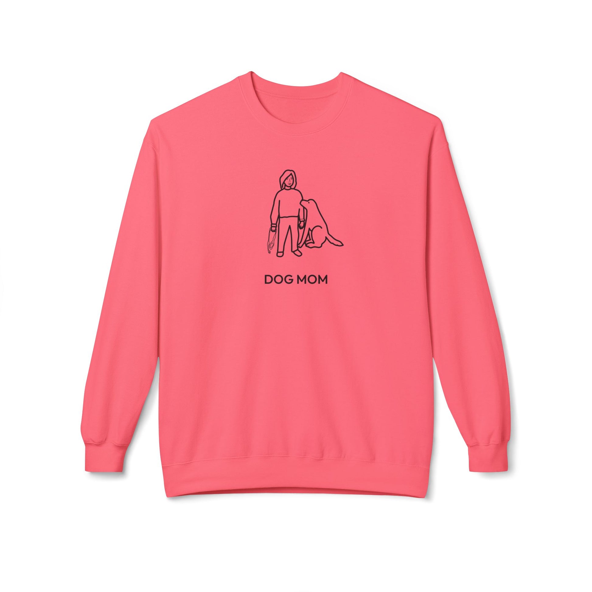 Dog Mom | Softstyle Fleece Sweatshirt