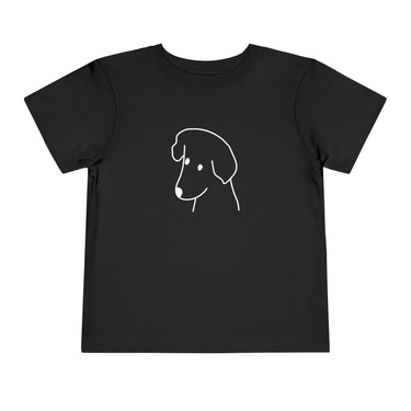 "Happy Dog" | Toddler Short Sleeve Tee | Face Time Collection