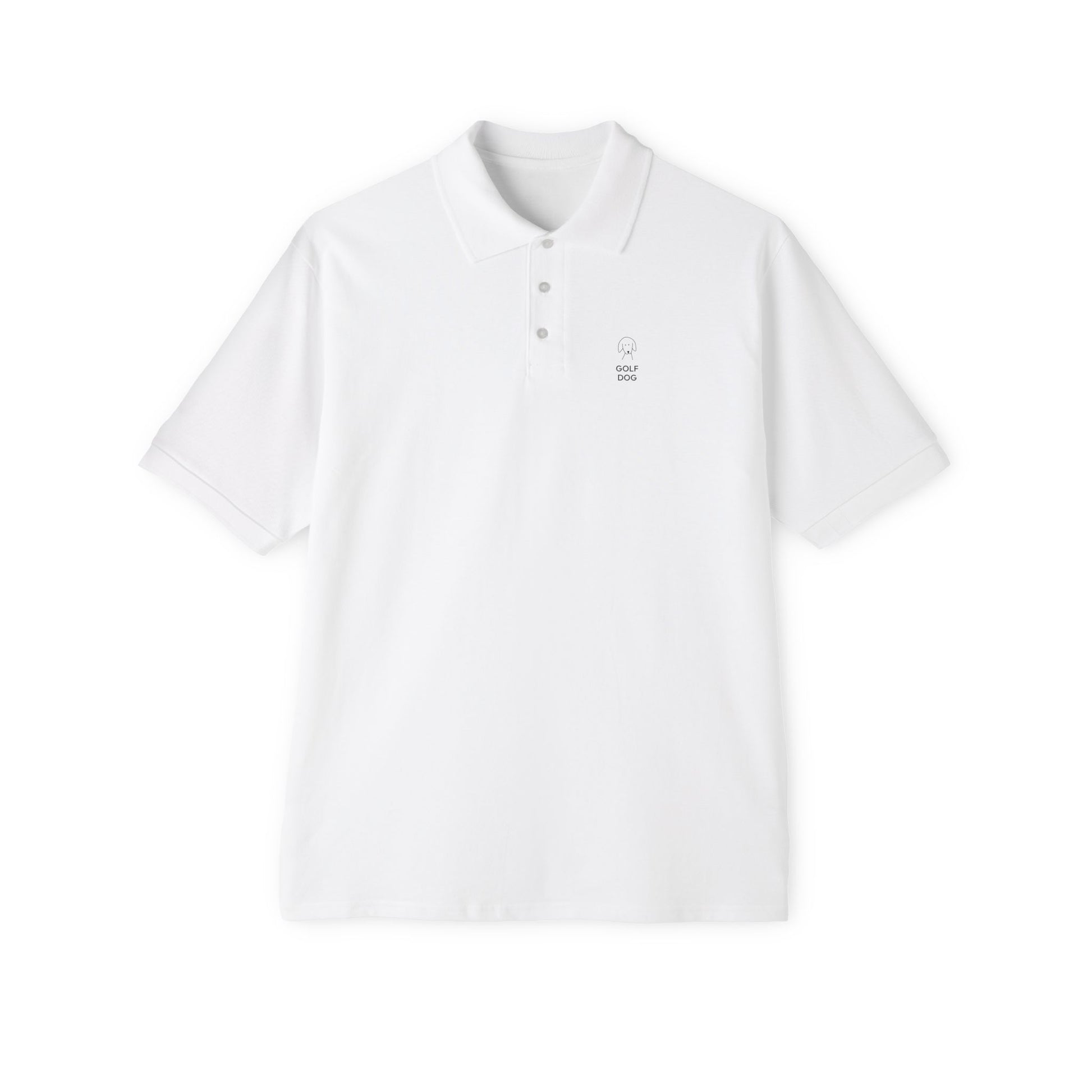 "Golf Dog" Polo Shirt | Men's Piqué Polo | Summer Collection