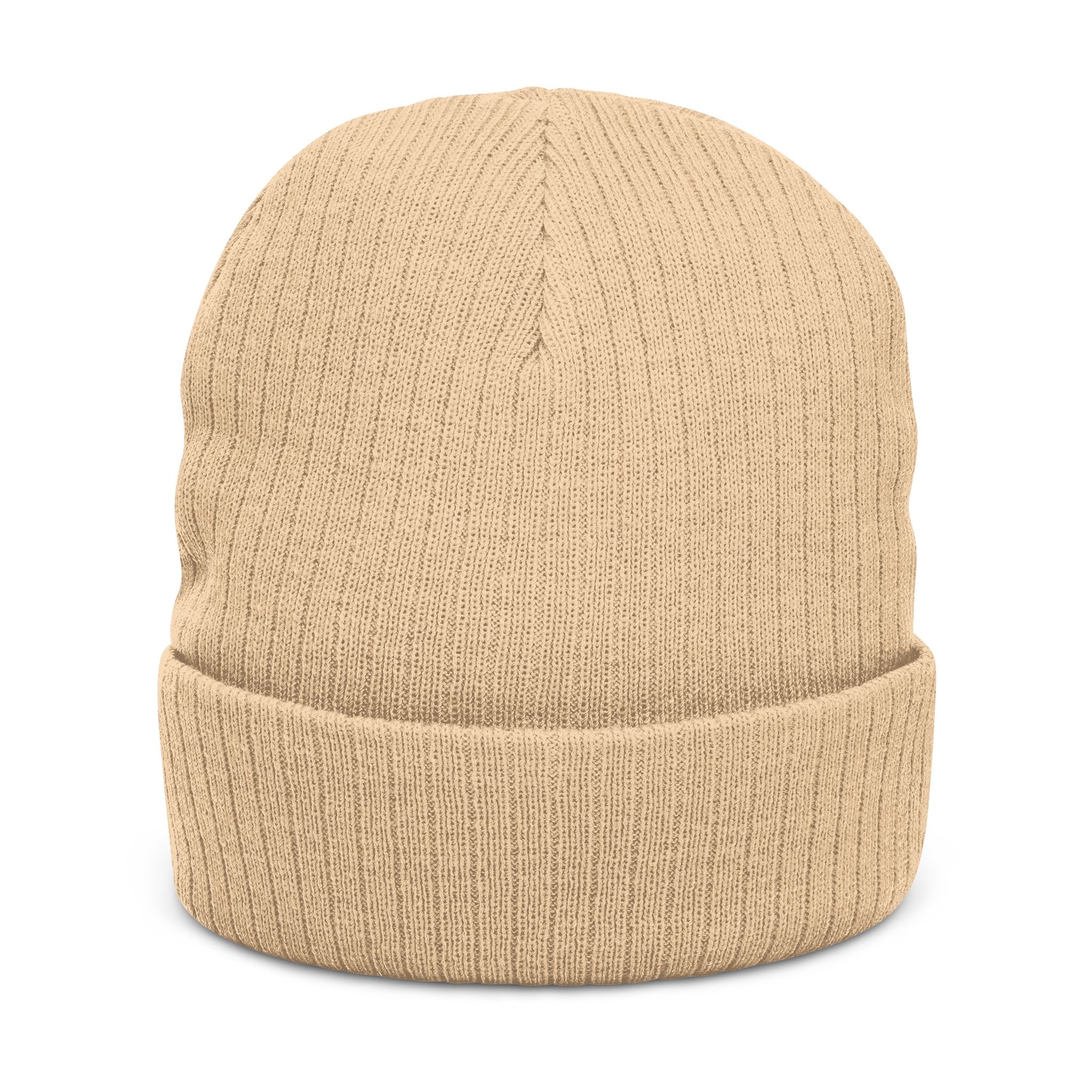 Embroidered Beanie — Cozy Knit Cap for Dog Lovers