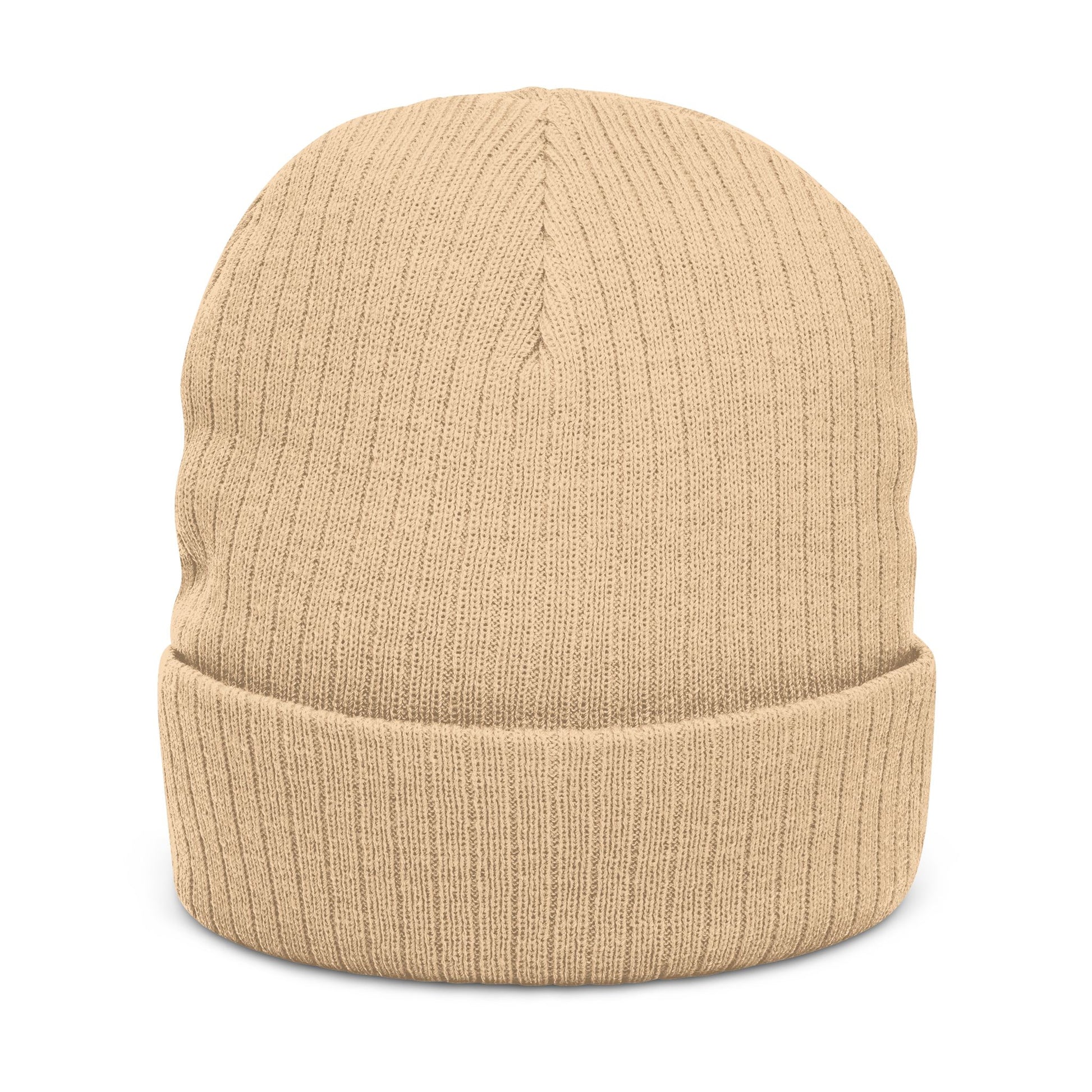 Embroidered Beanie — Cozy Knit Cap for Dog Lovers