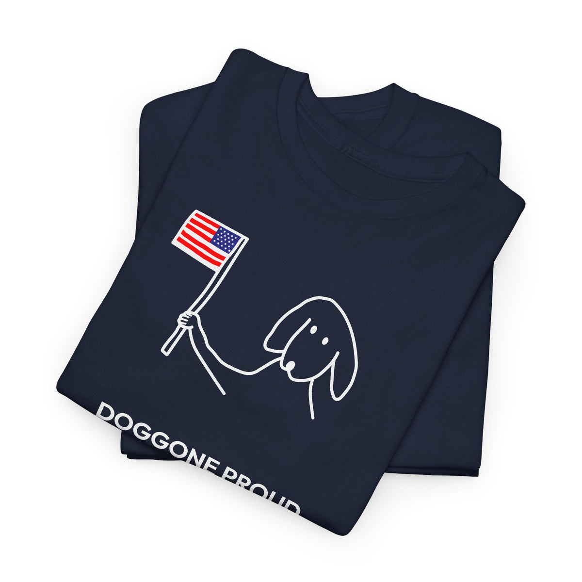 Doggone Proud | Soft Cotton Tee | Color Collection