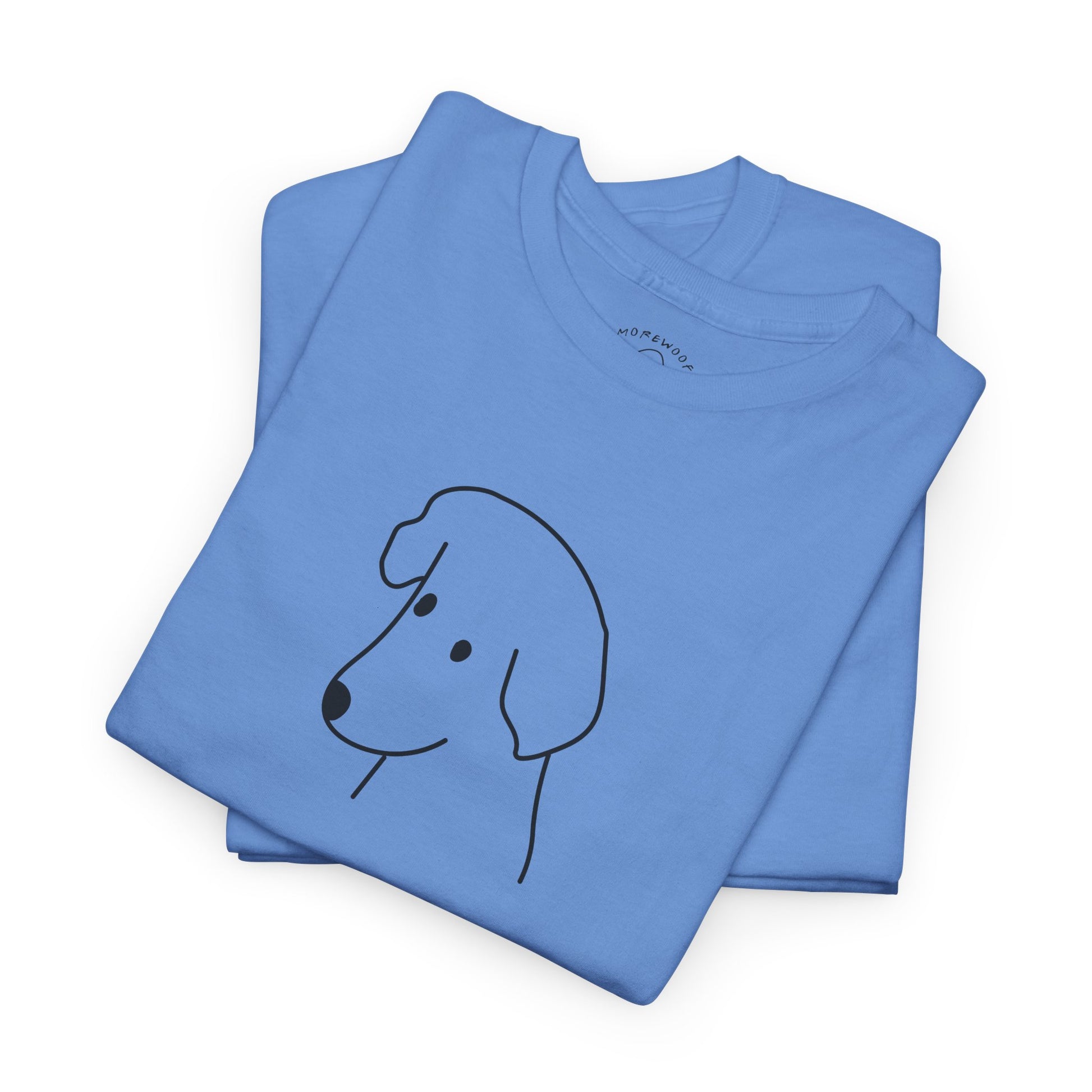 "Happy Dog" | Soft Cotton Tee | Face Time Collection