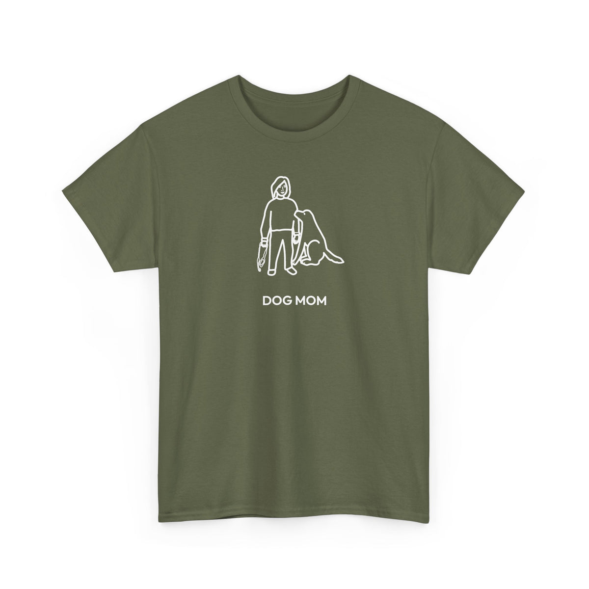 Dog Mom | Soft Cotton Tee