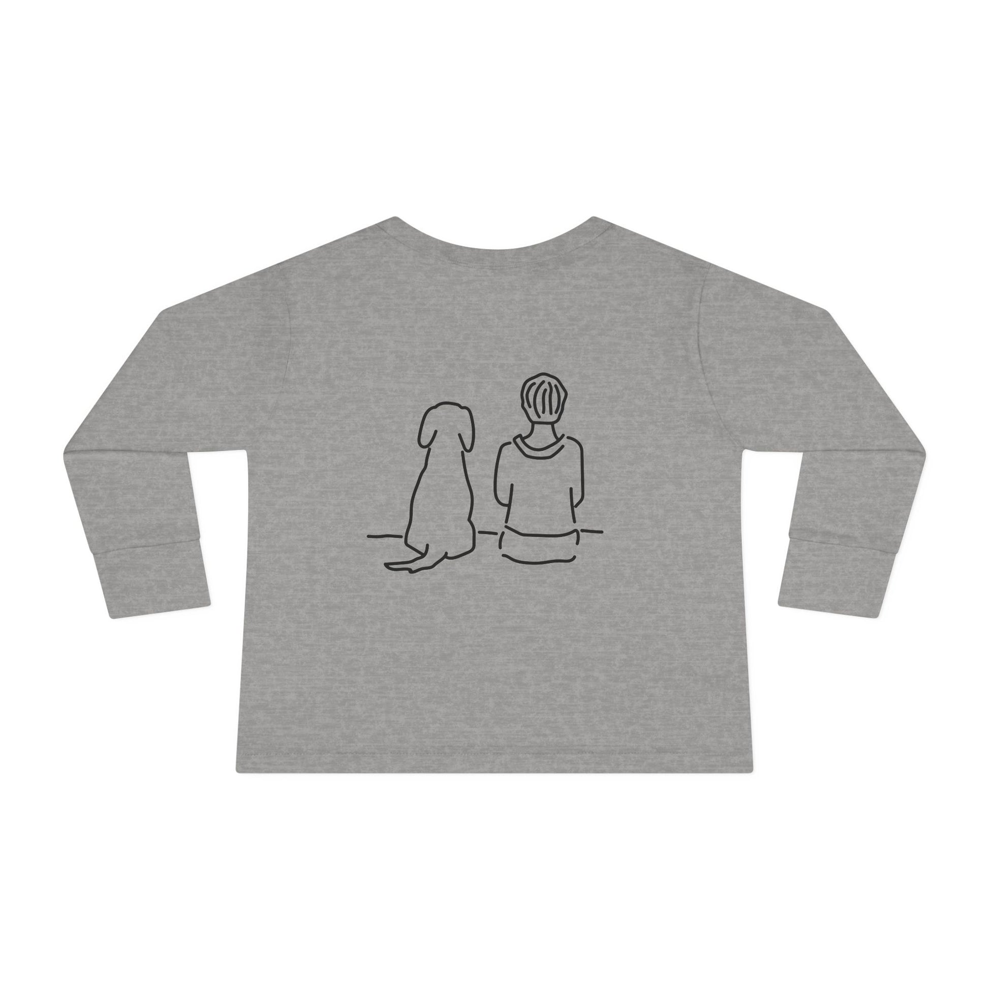 "Better Together" | Toddler Long Sleeve Tee (Back Print)