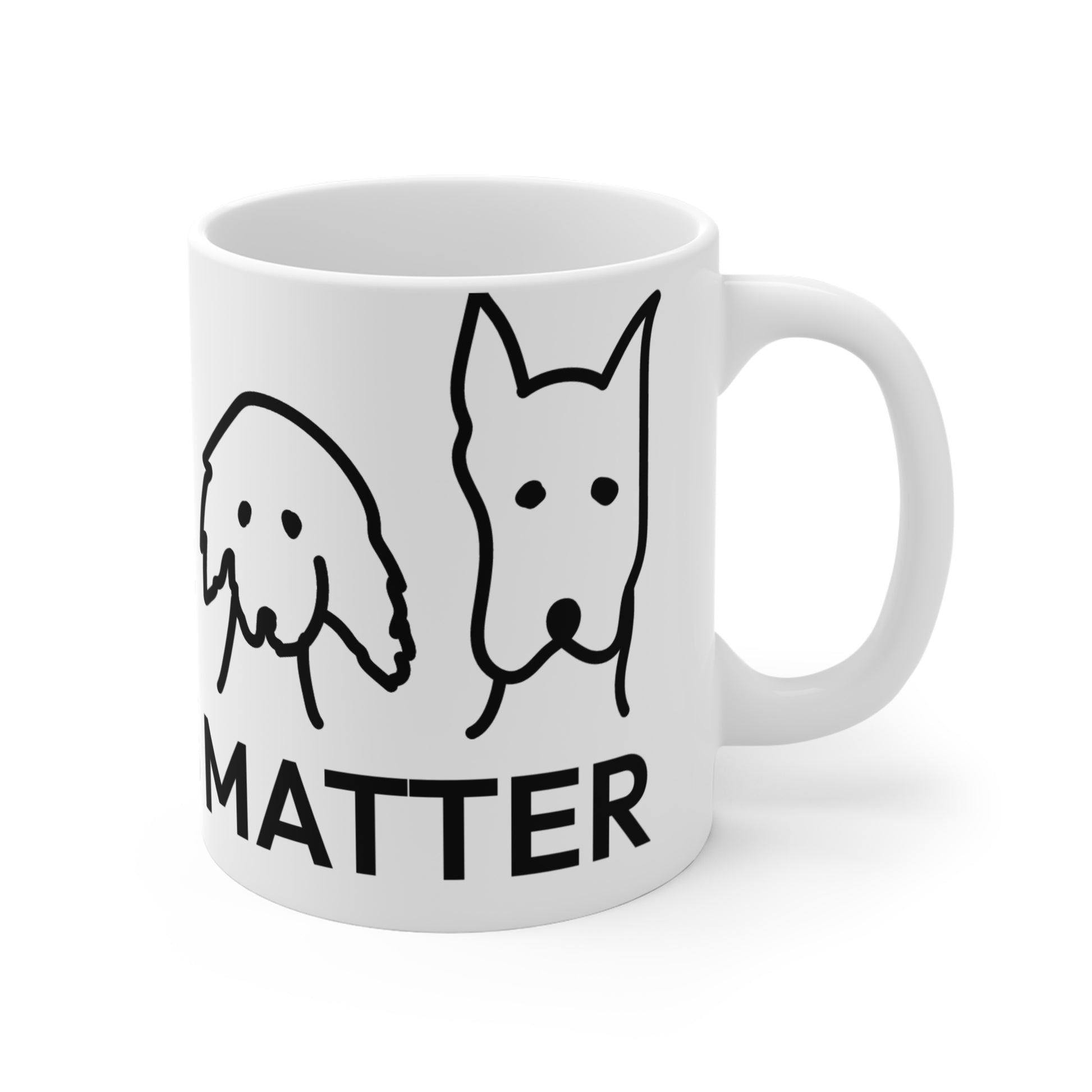 All Dogs Matter | Coffee Mug  (11oz) | Rescue Collection