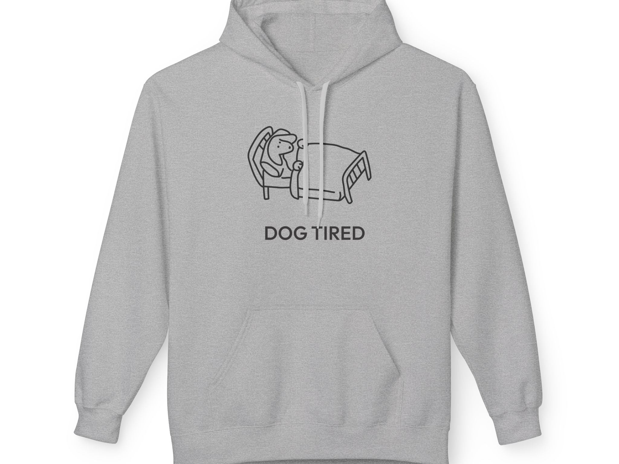 Dog Tired | Soft Fleece Hoodie