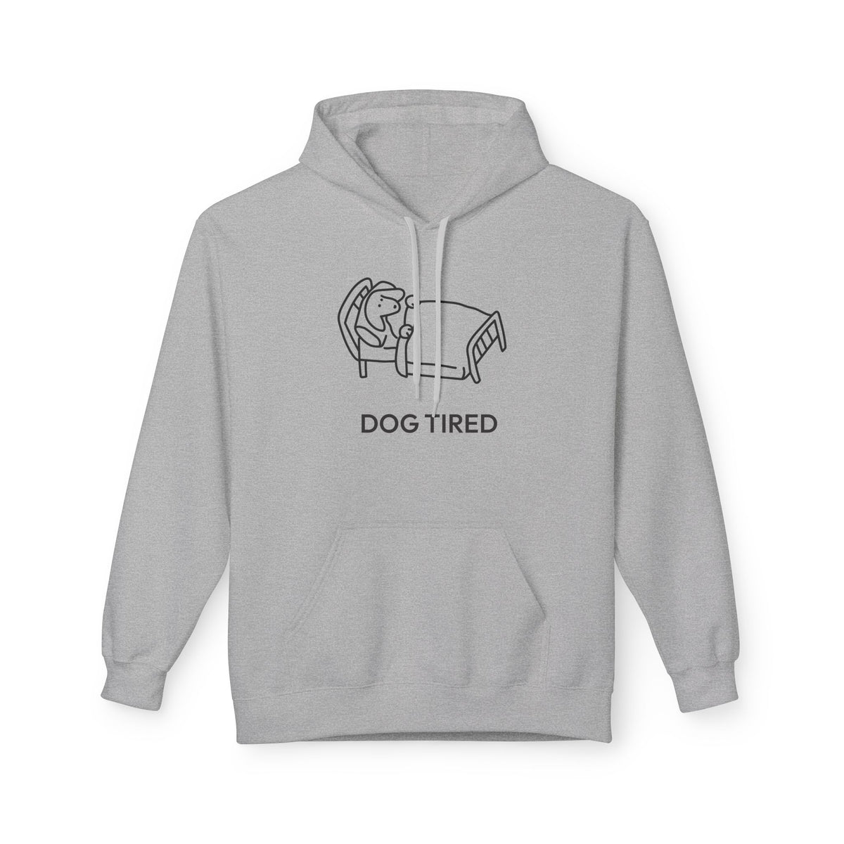 Dog Tired | Soft Fleece Hoodie