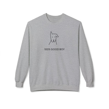 100% Good Boy | Softstyle Fleece Sweatshirt | Rescue Collection