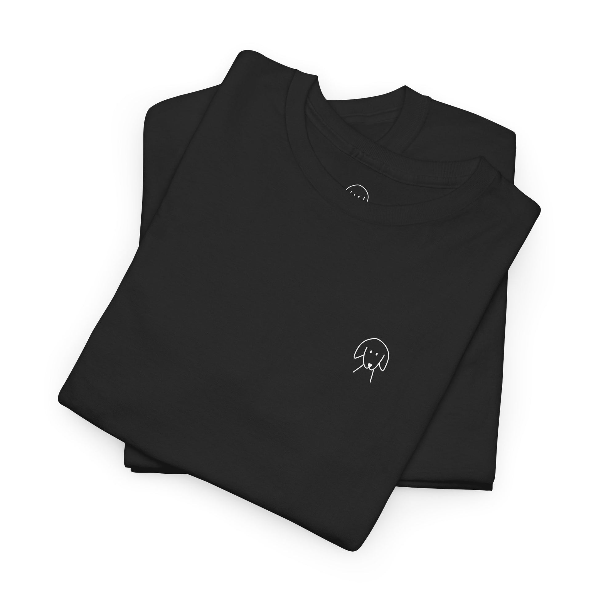 Life Is Better With A Dog -- Bicycle (Back Print) | Soft Cotton Tee | Life Is Better With A Dog Collection