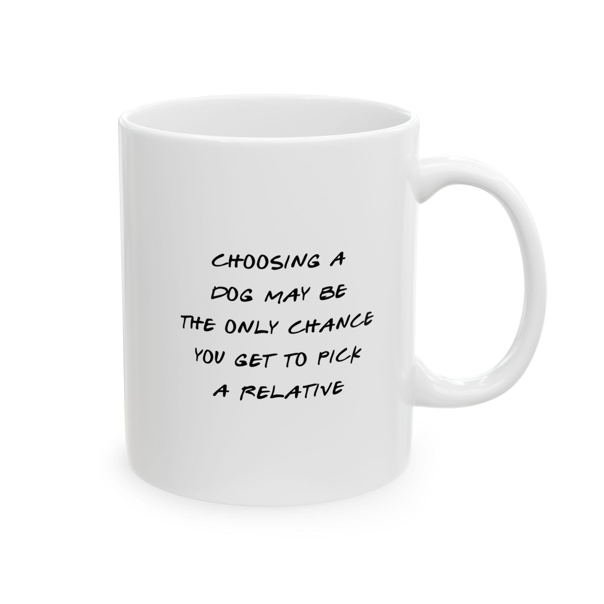 "Choosing A Dog..." - Ceramic Mug 11oz