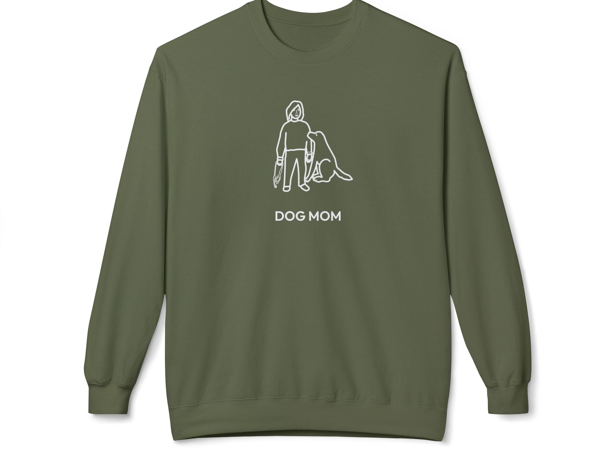 Dog Mom | Soft Fleece Sweatshirt