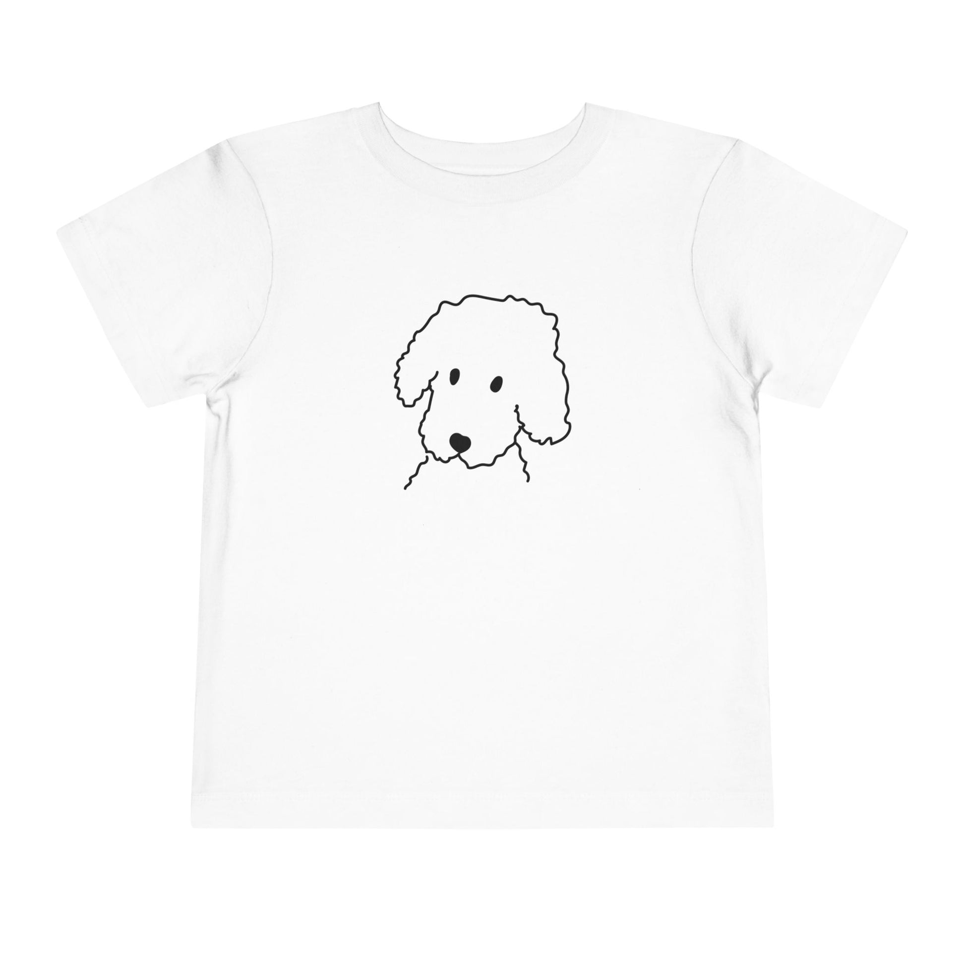 "Curly" |Toddler Short-Sleeved Tee | Face Time Collection