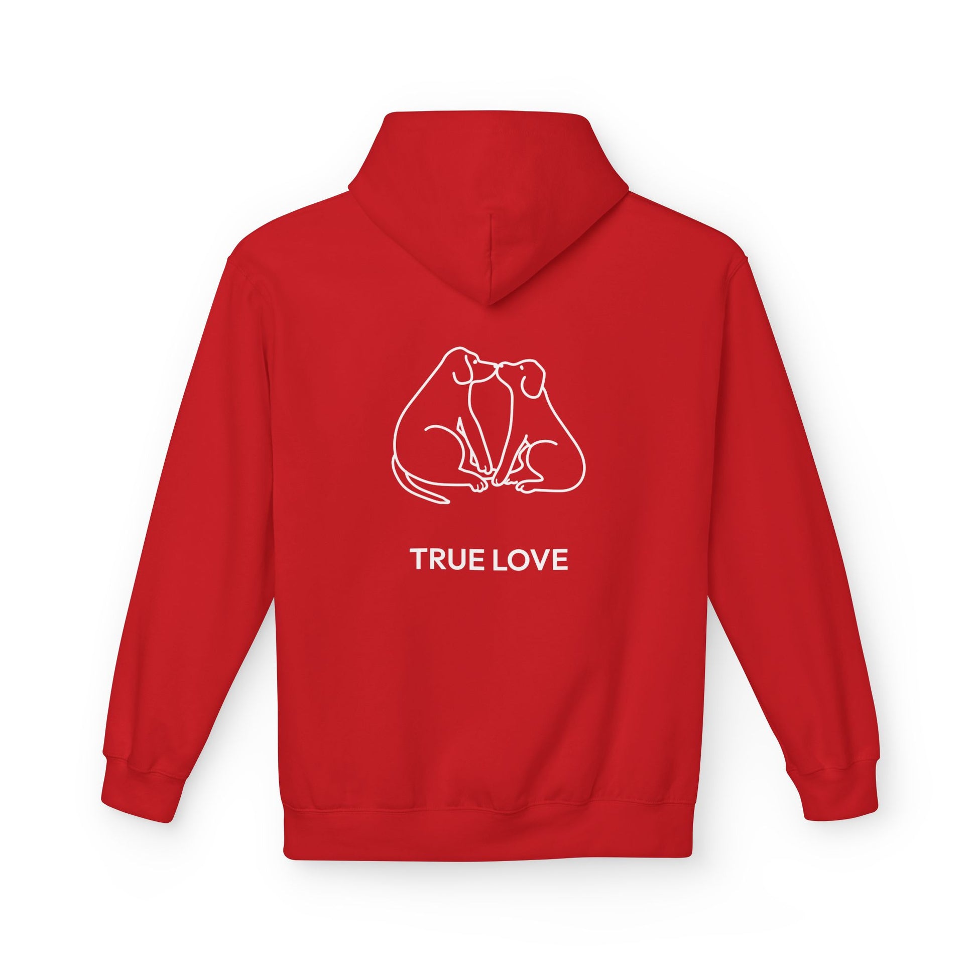 True Love — Softstyle Fleece Hoodie (Back Print)