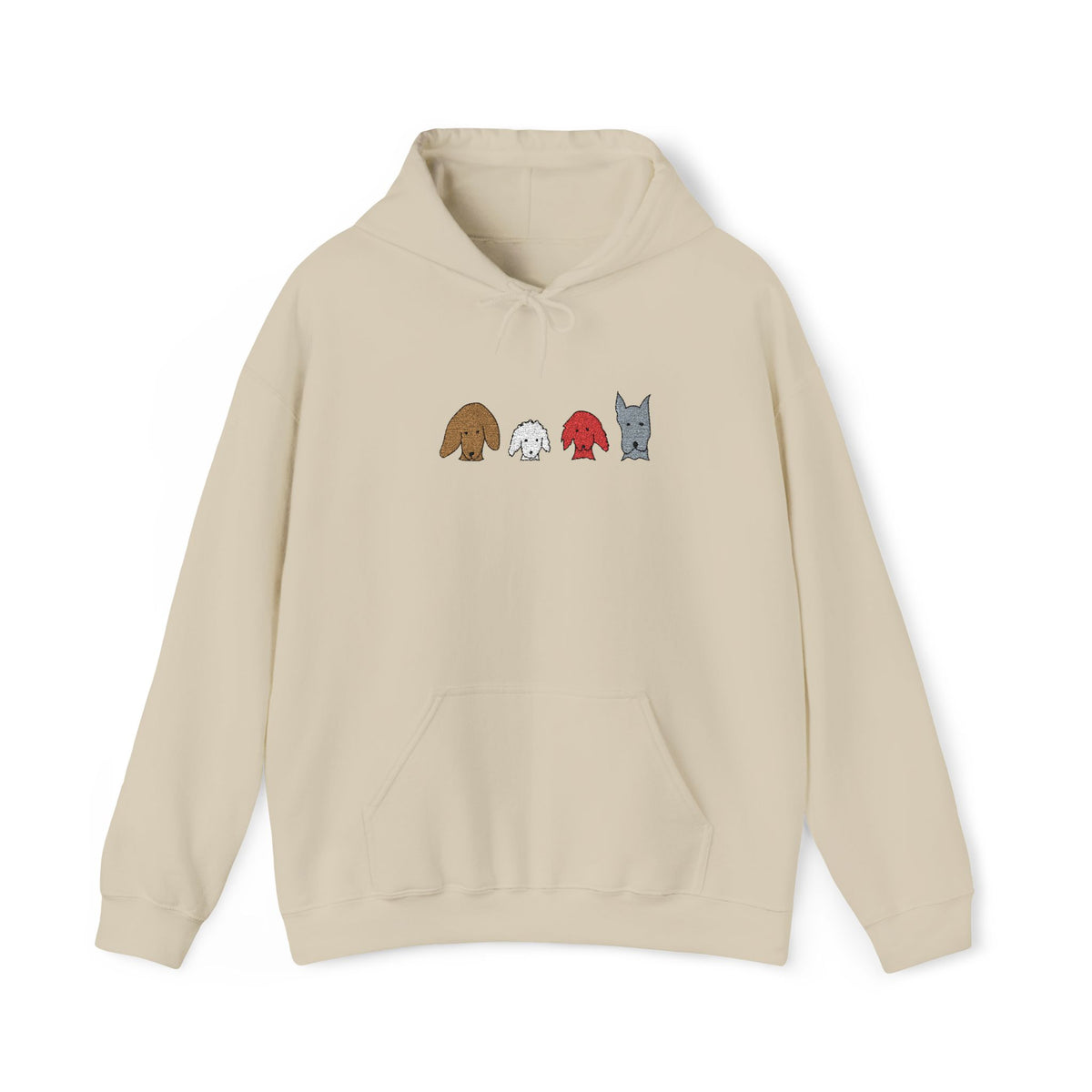 All Dogs Count (No Text) – Embroidered Hoodie