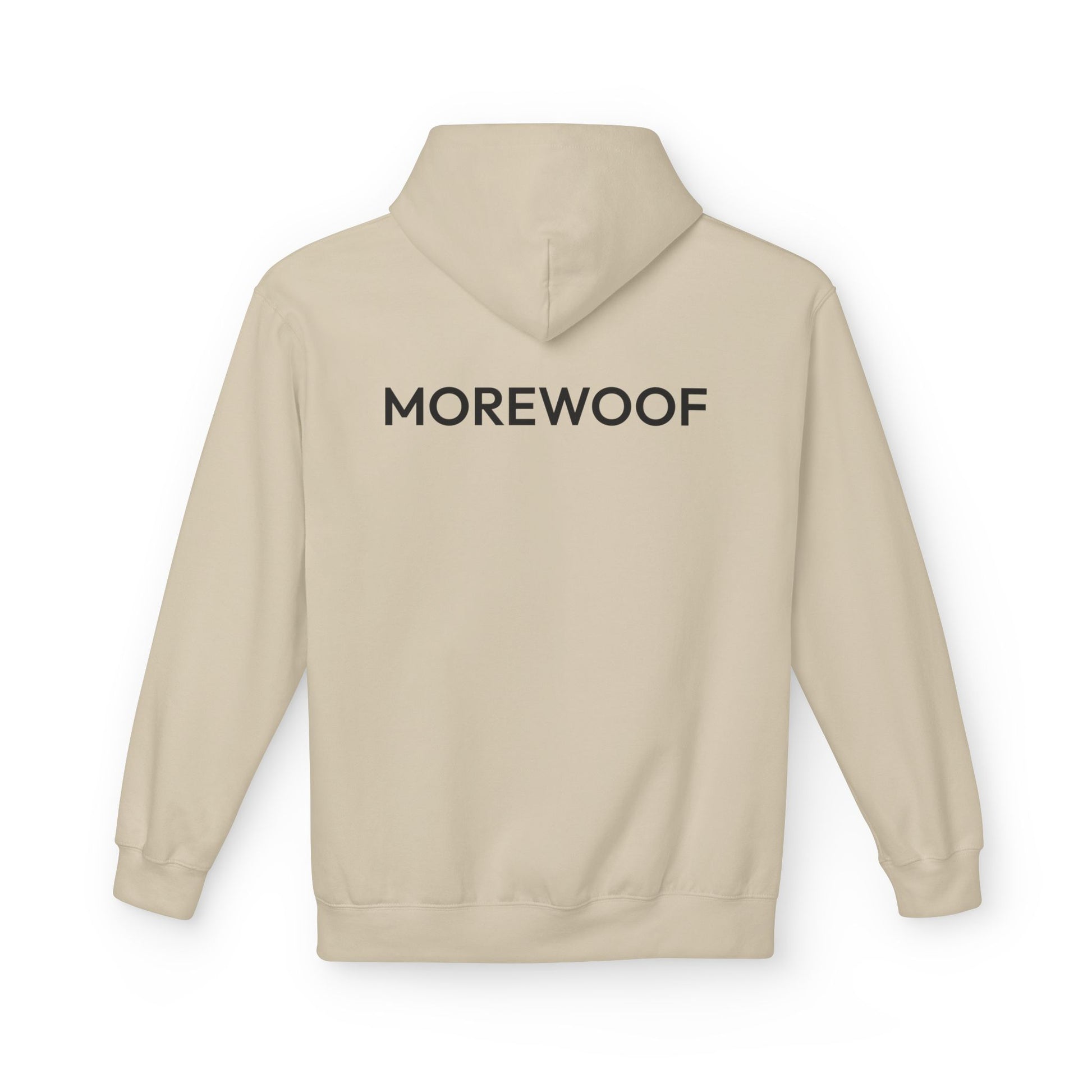"Happy Dog" | Softstyle Fleece Hoodie | Face Time Collection