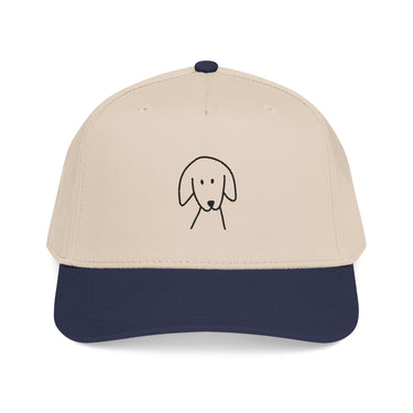 Two-toned Snapback Baseball Cap | MoreWoof logo