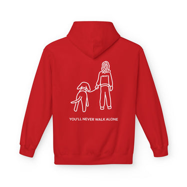 You'll Never Walk Alone (Back Print) | Softstyle Fleece Hoodie