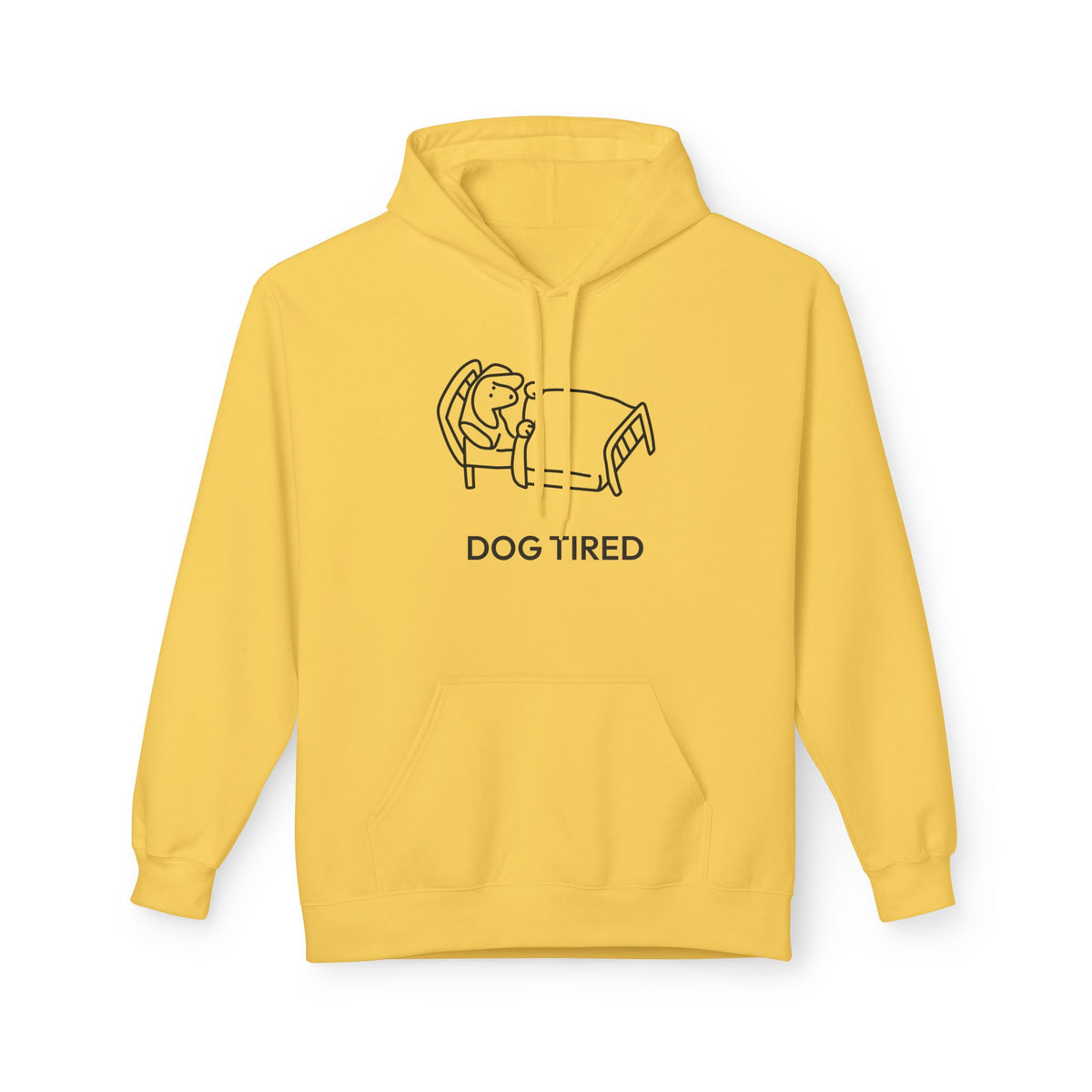 Dog Tired | Soft Fleece Hoodie