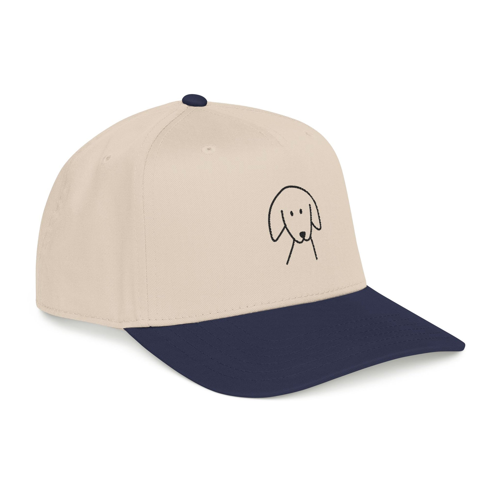 Two-toned Snapback Baseball Cap | MoreWoof logo