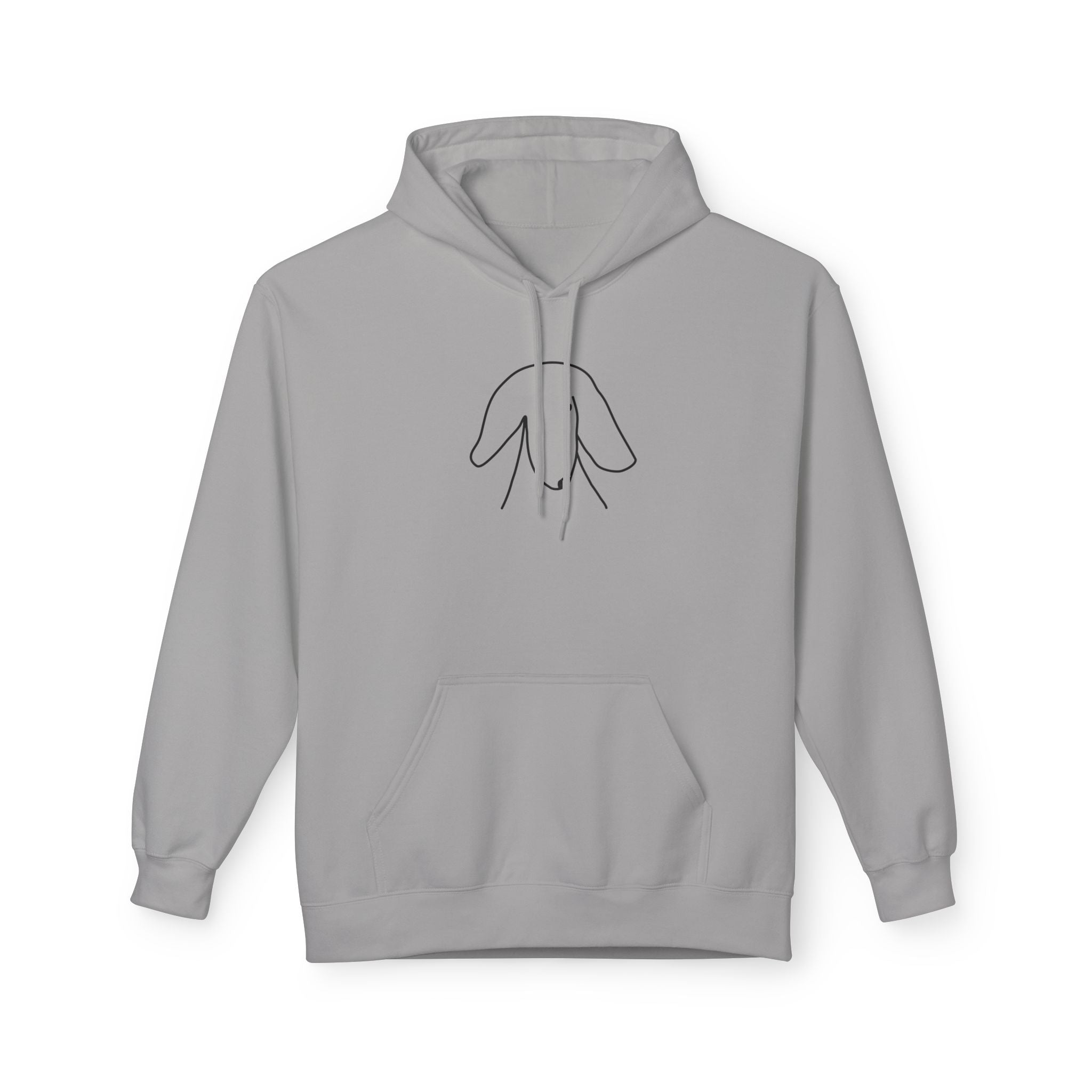 "Sideways Glance" | Soft Fleece Hoodie | Face Time Collection
