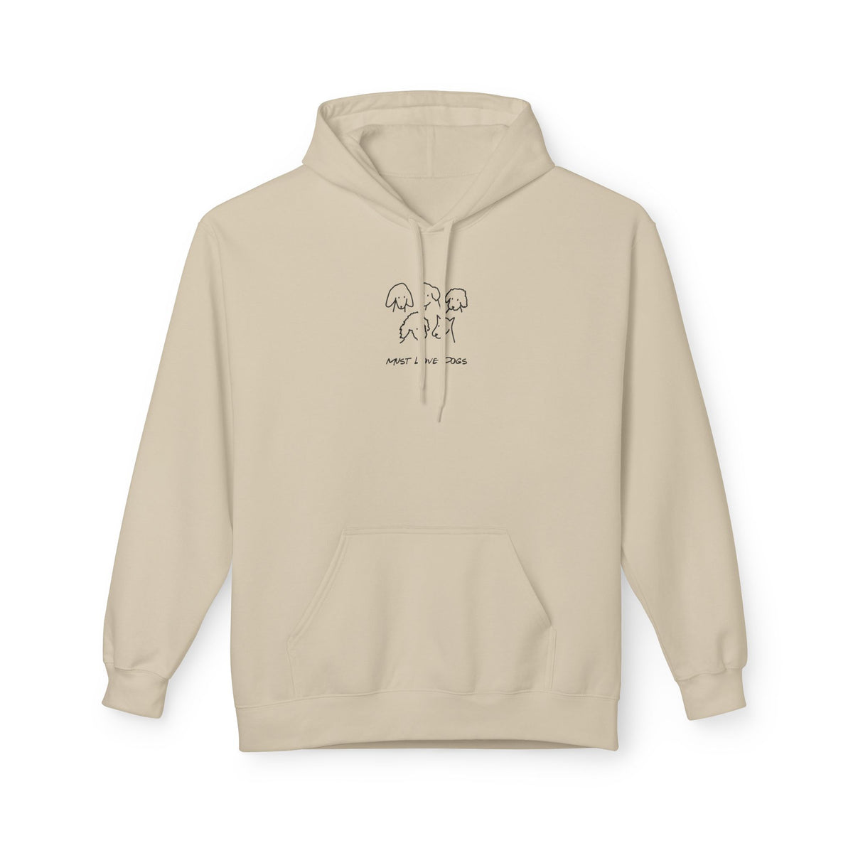 Must Love Dogs | Softstyle Fleece Hoodie