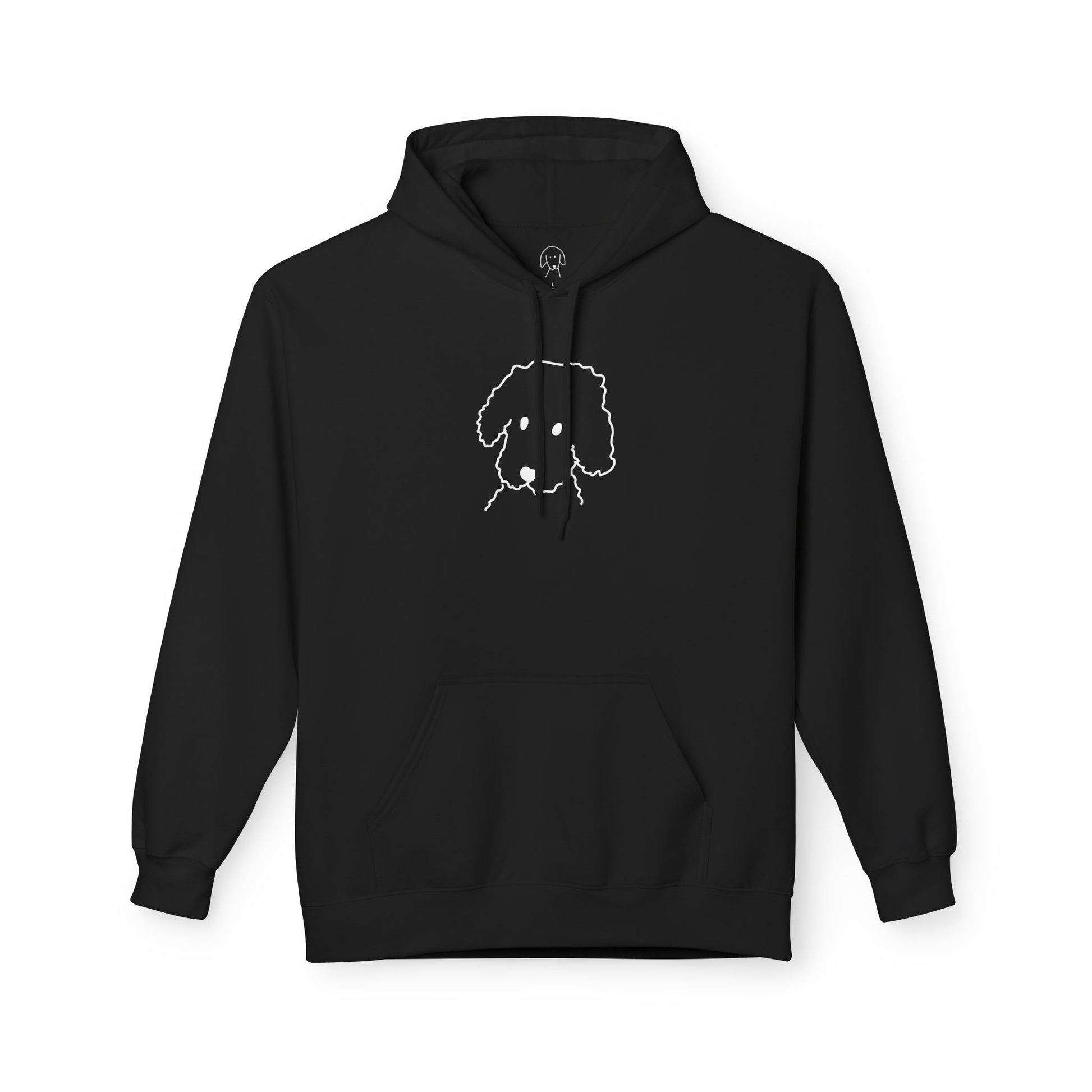 "Curly" | Softstyle Fleece Hoodie | Face Time Collection