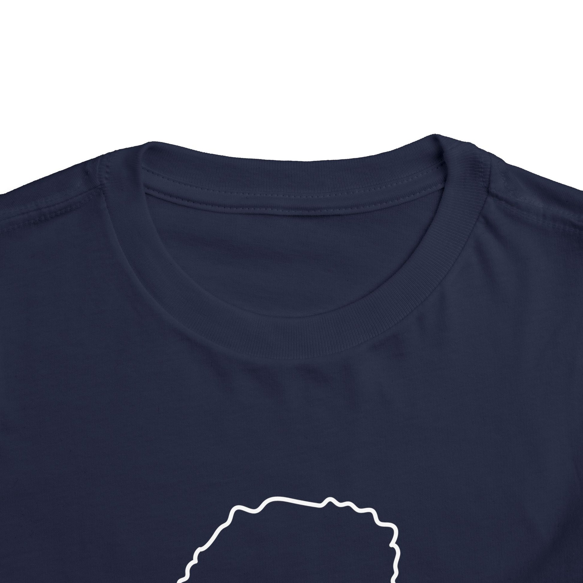 "Curly" |Toddler Short-Sleeved Tee | Face Time Collection